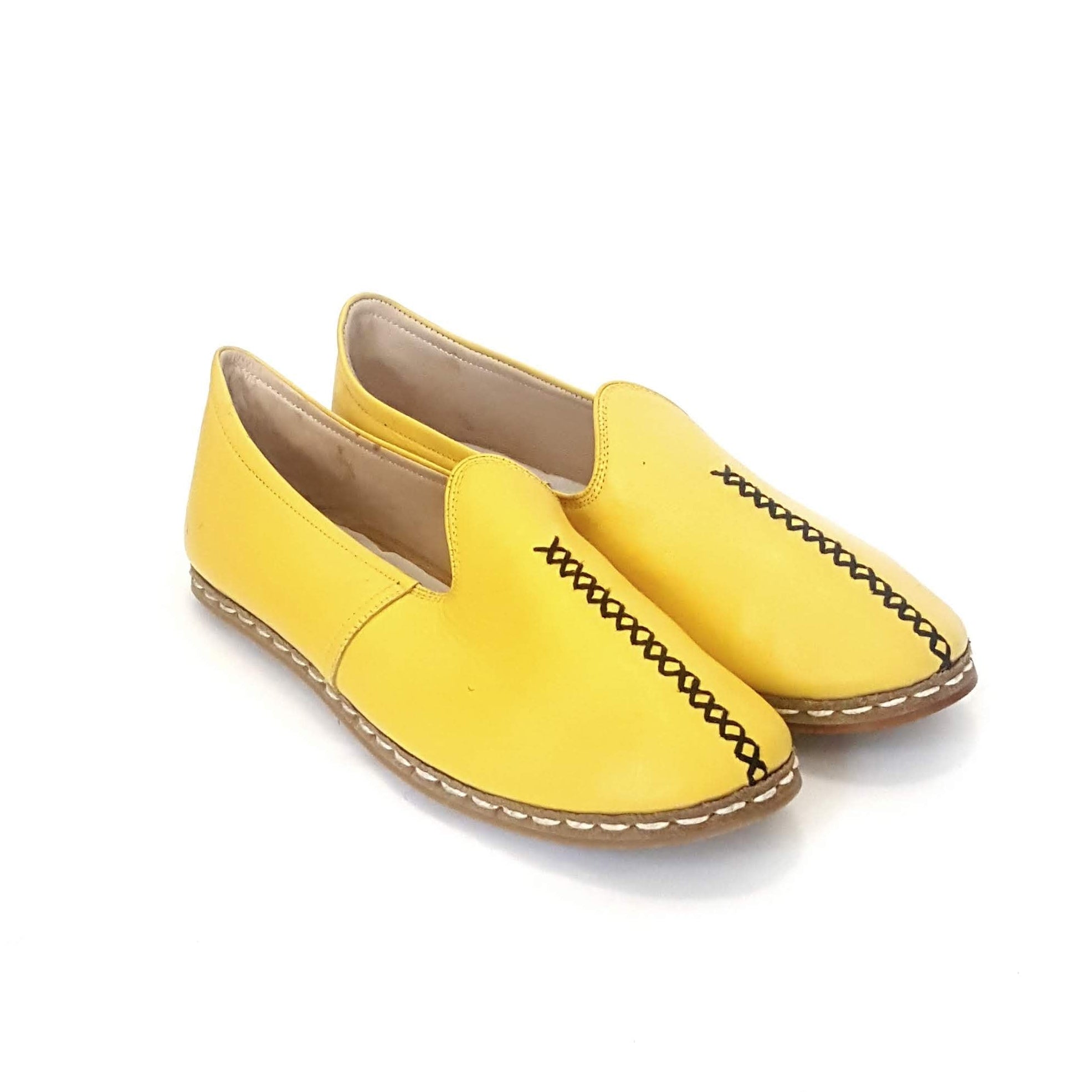 Derin Loafers in Mustard
