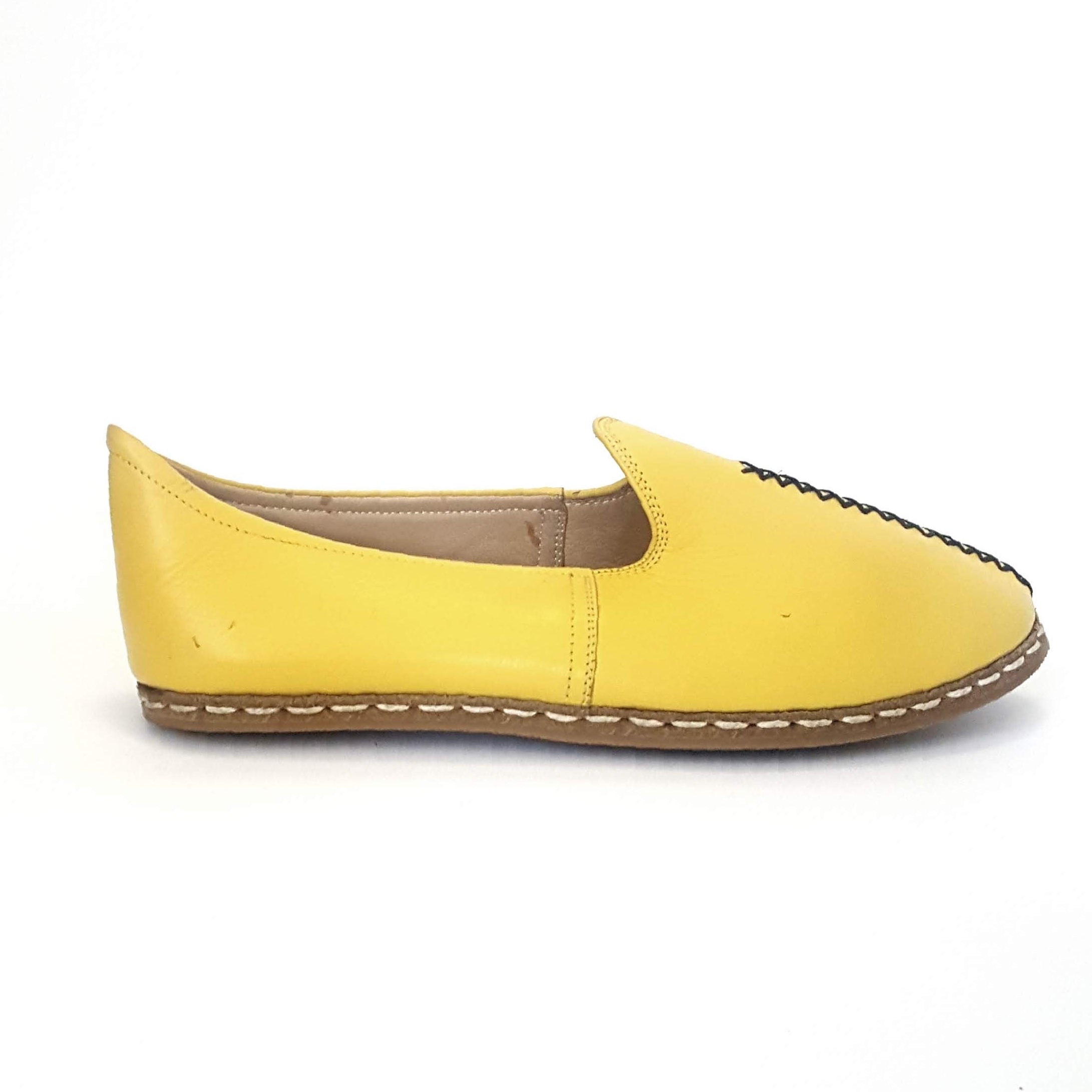 Derin Loafers in Mustard