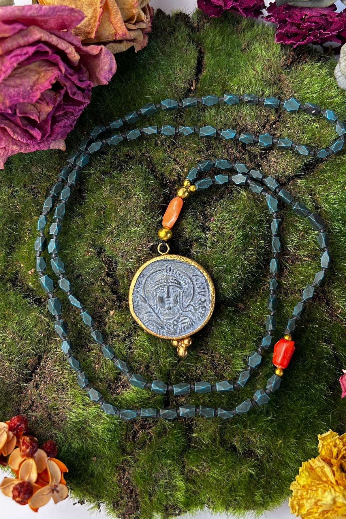 Justinian Coin Necklace