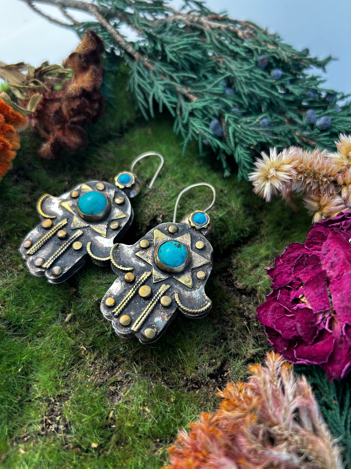 Hand of Fatima Earrings