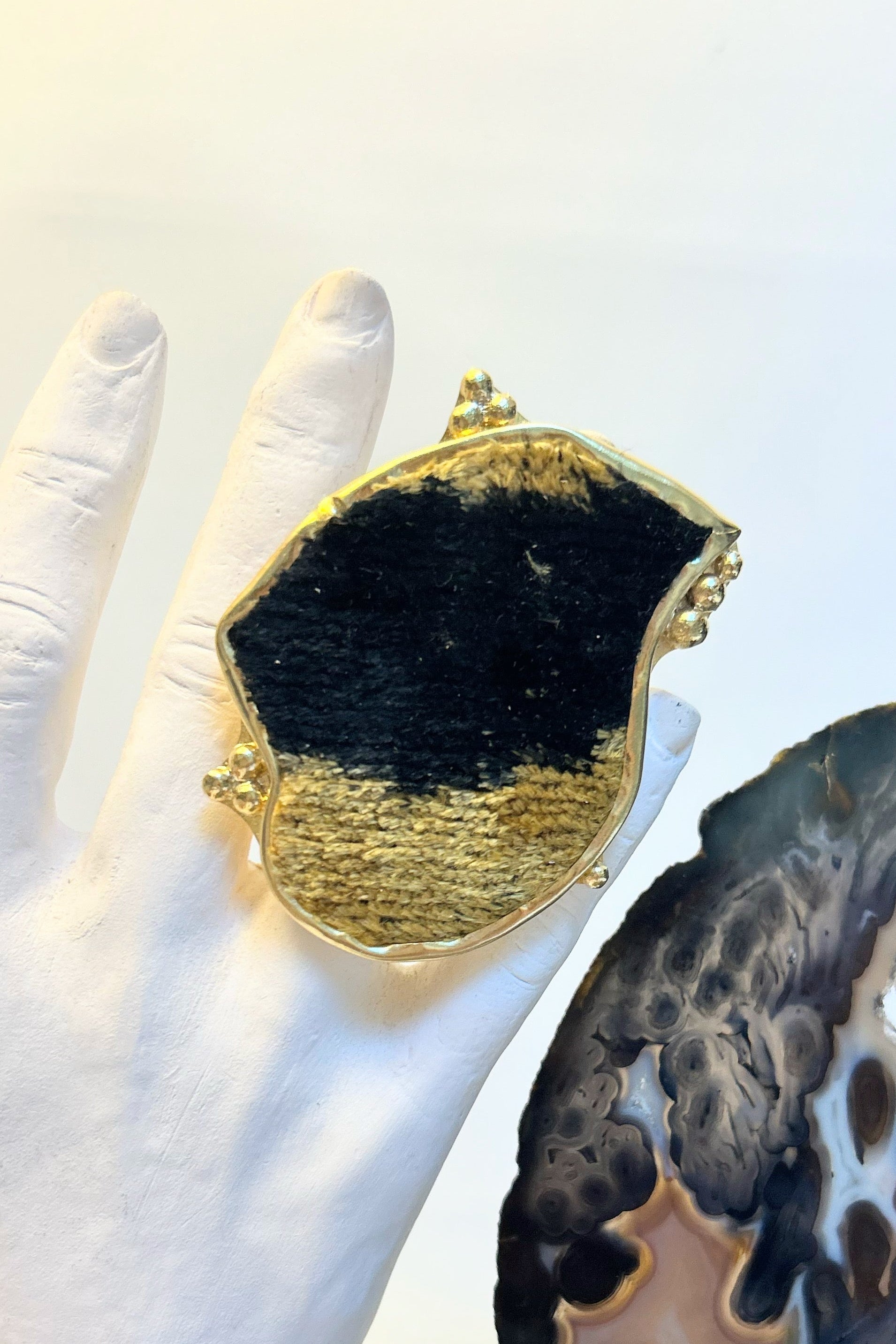 Velvet Ikat Ring