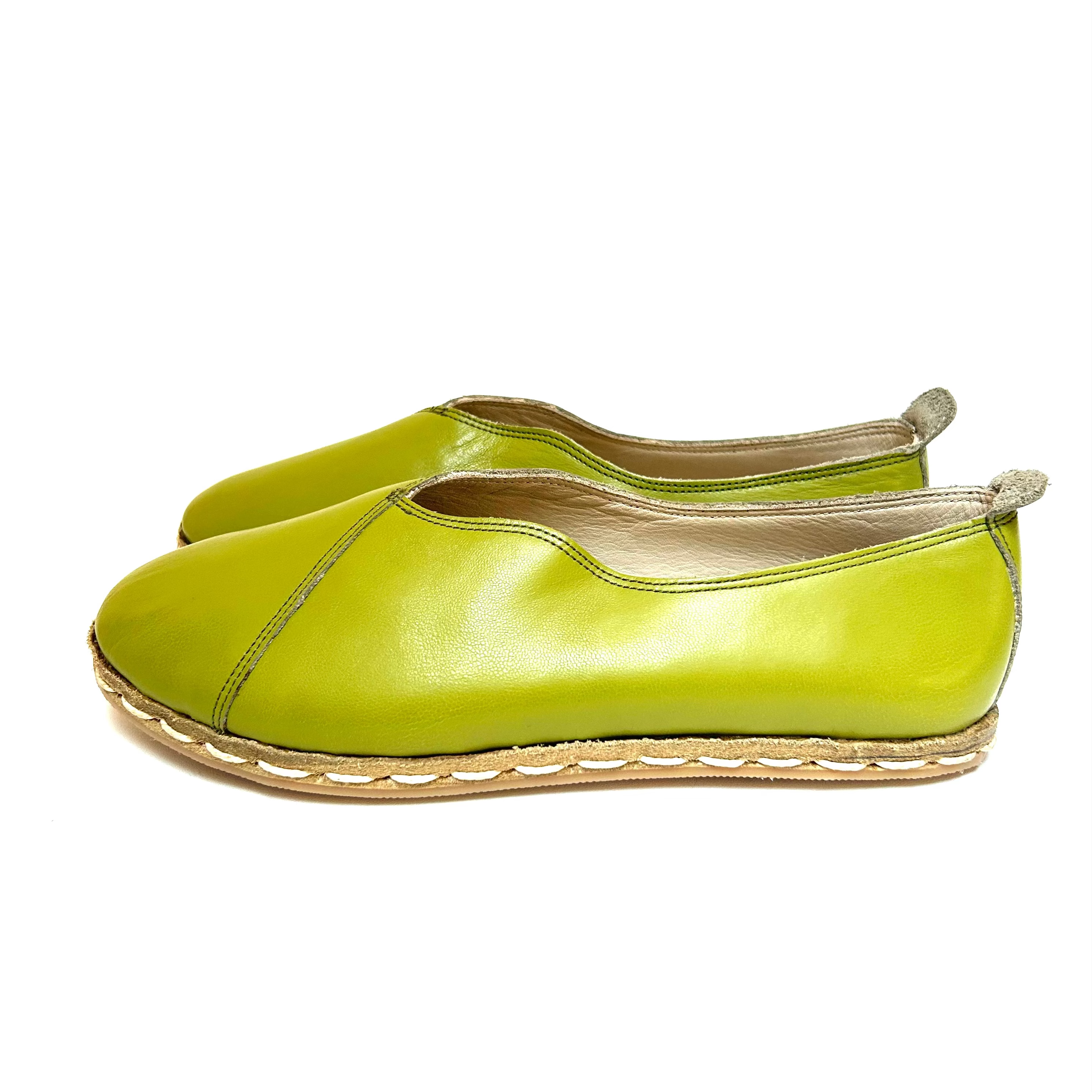 Lu Loafers in Avocado