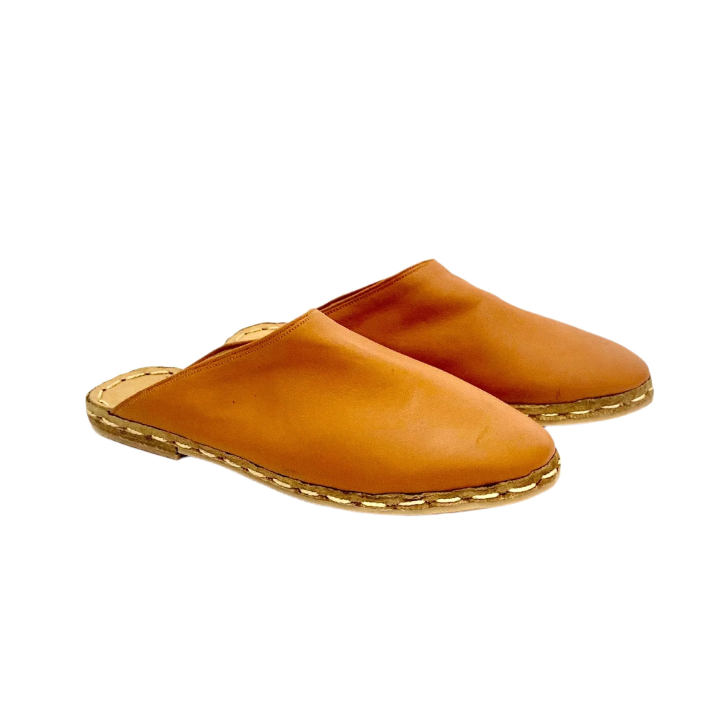Picasso Mules in Sienna