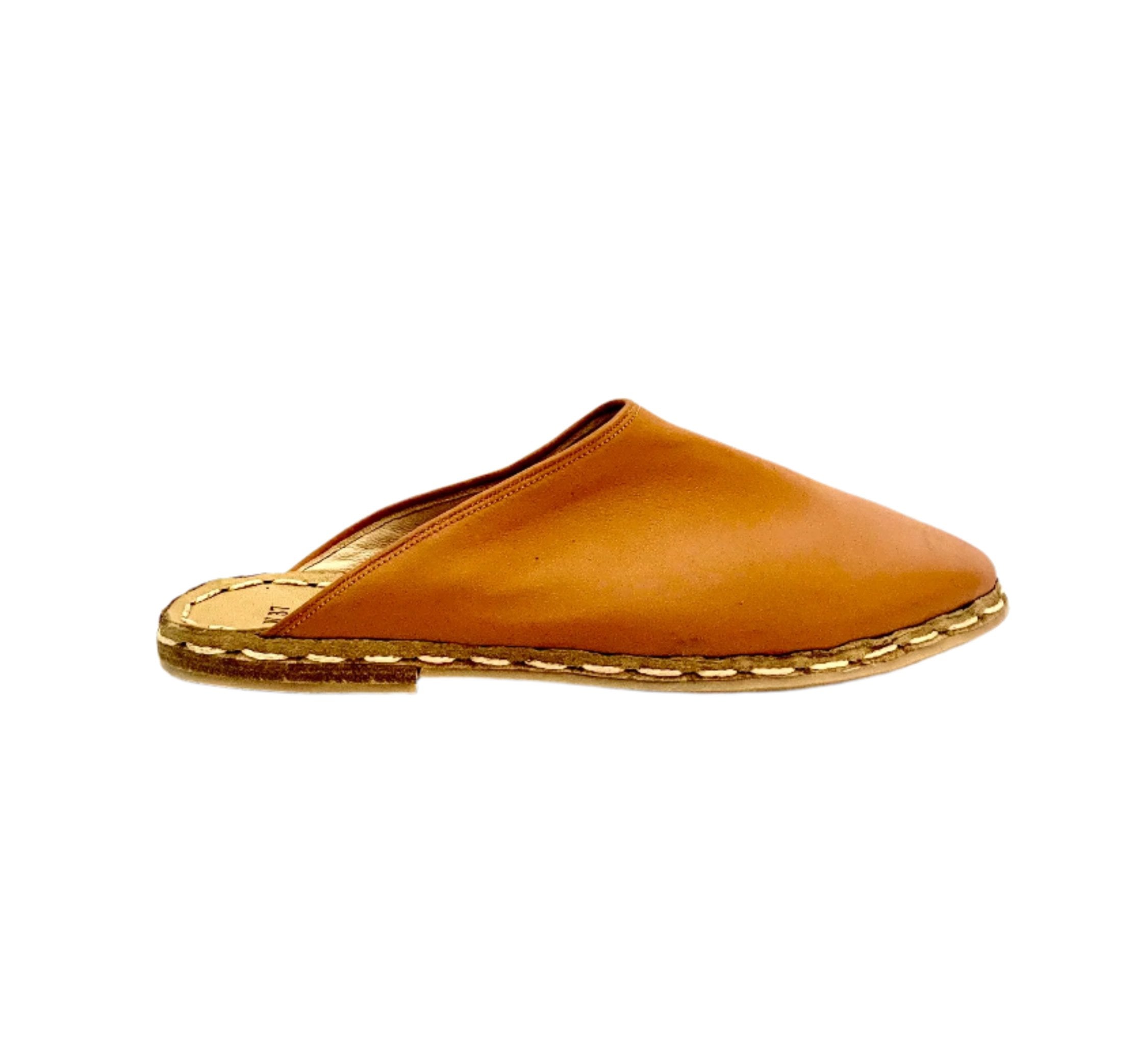 Picasso Mules in Sienna