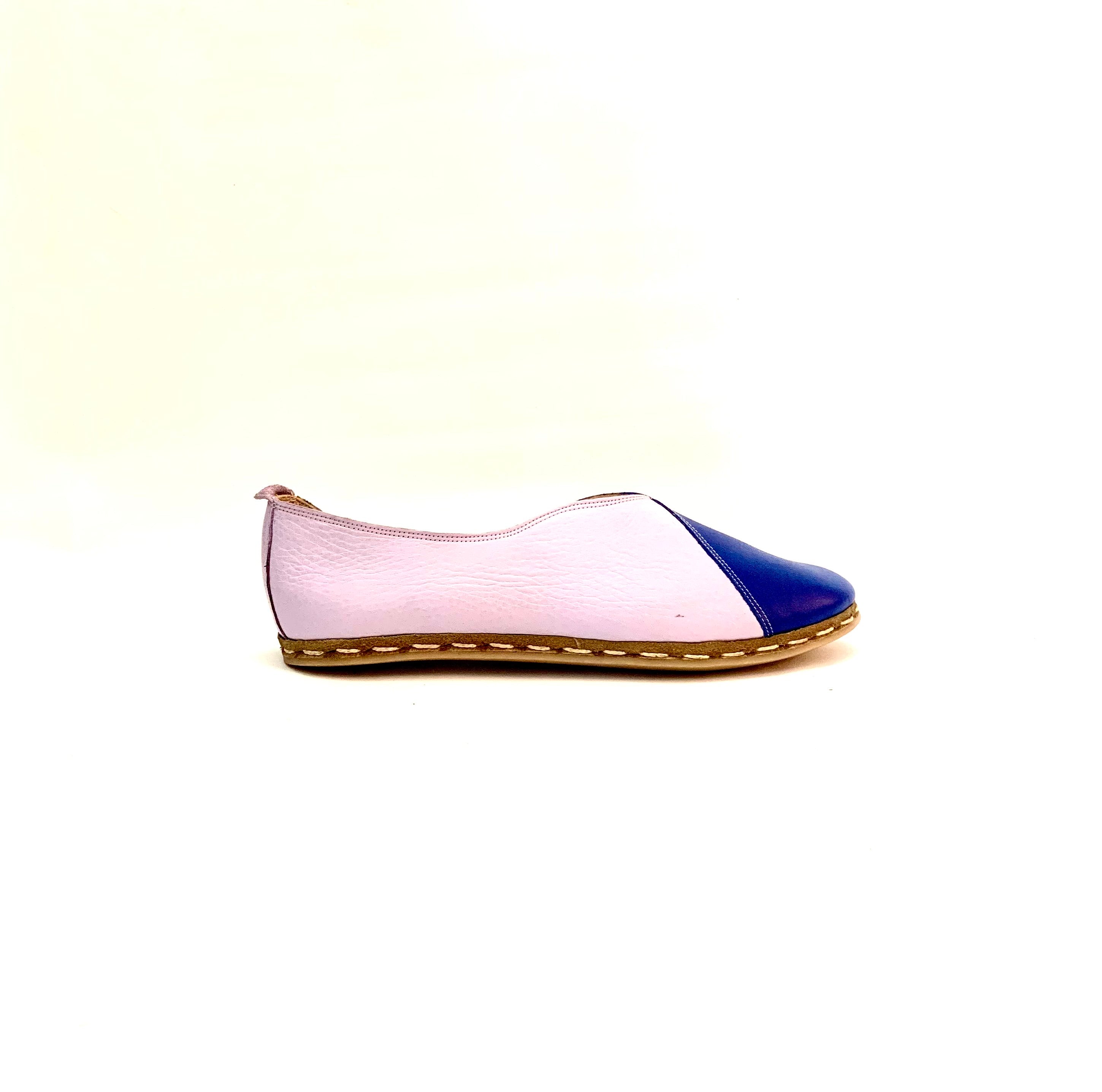 Lu Loafers in Colbalt & Lavander