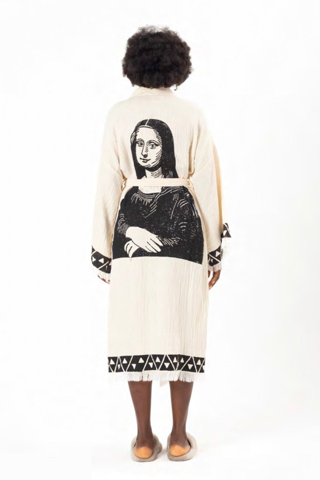 Mona Lisa Robe in Cream