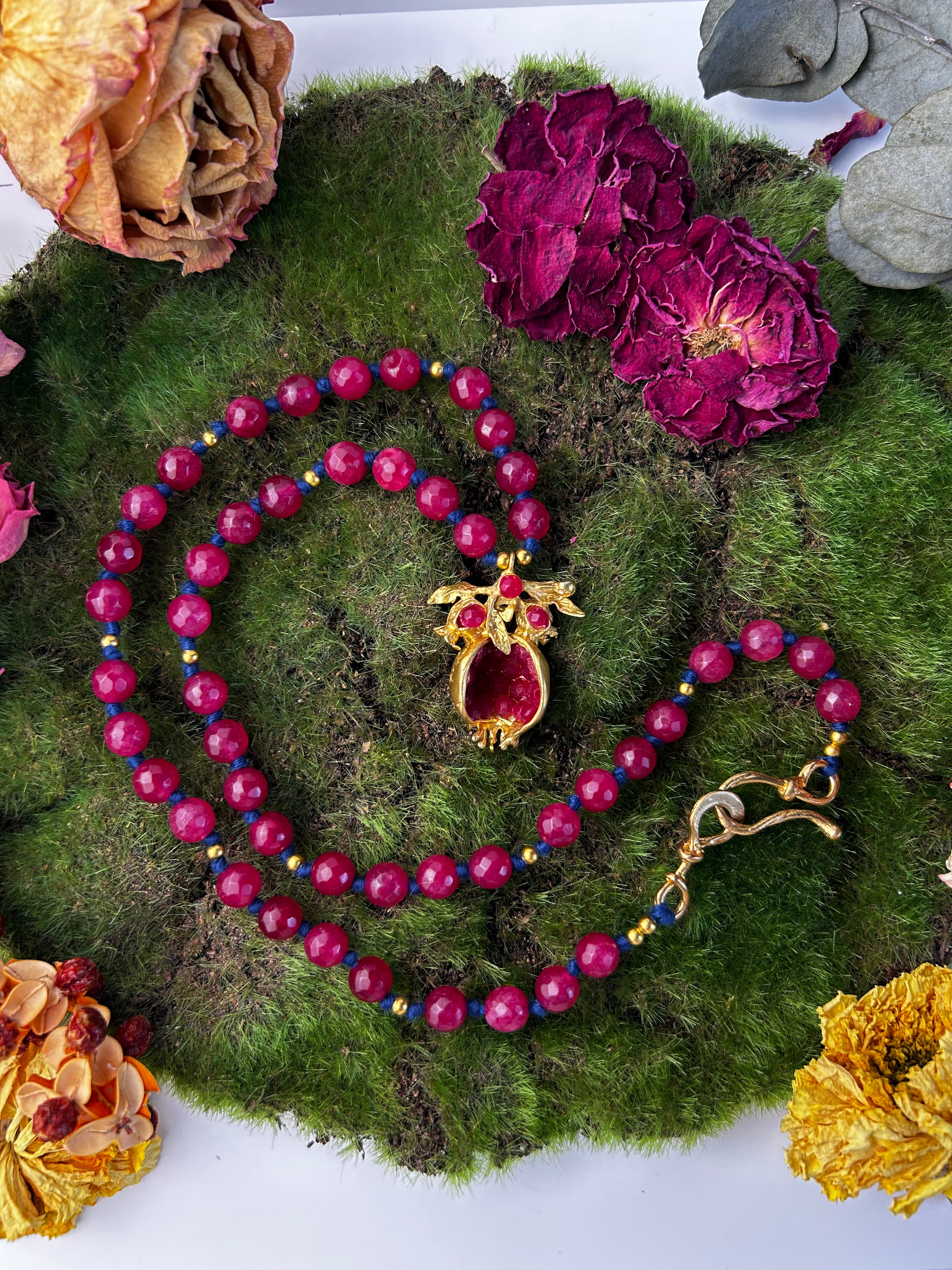Pomegranate Necklace