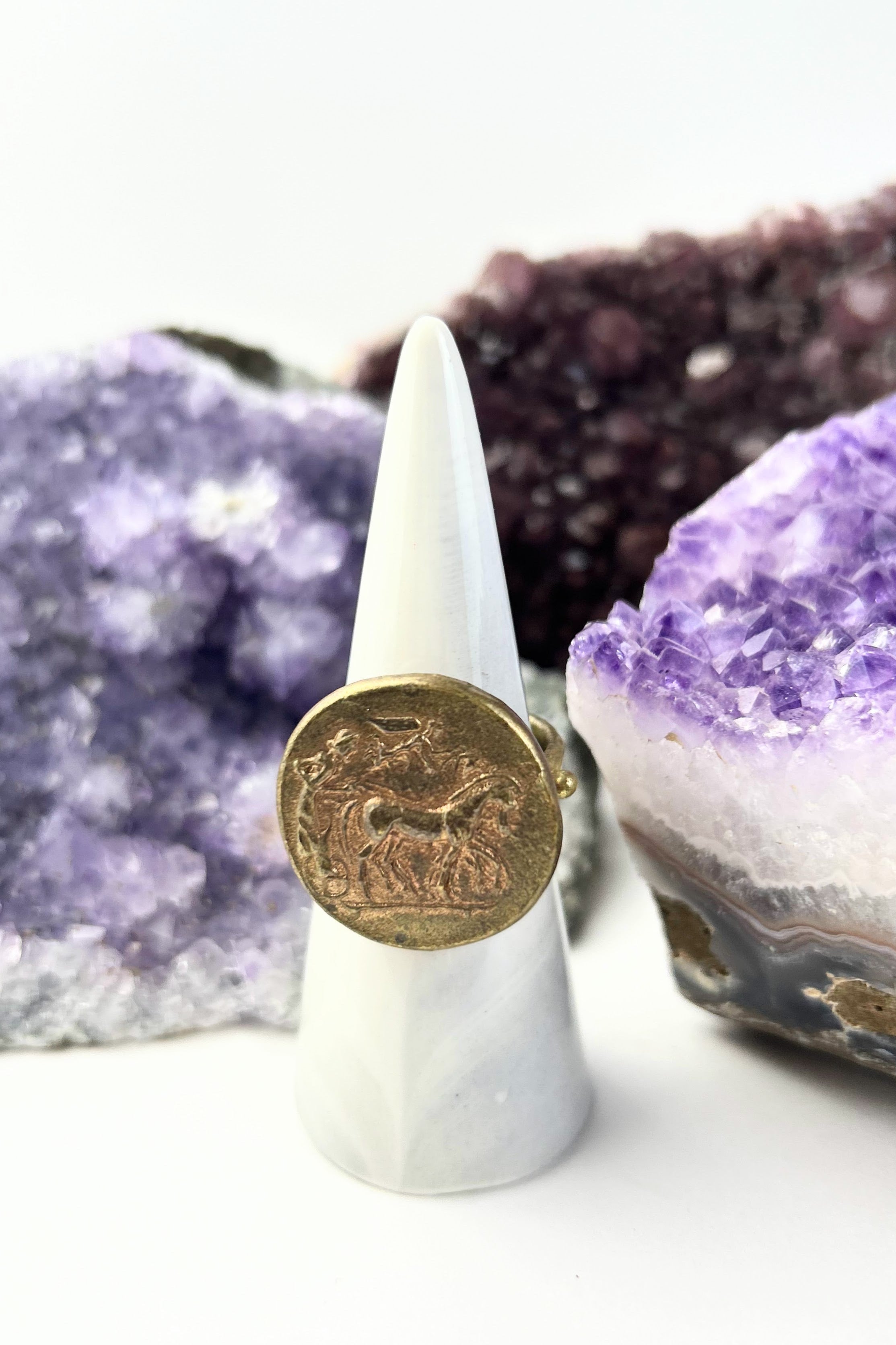 Horse Angel Ring