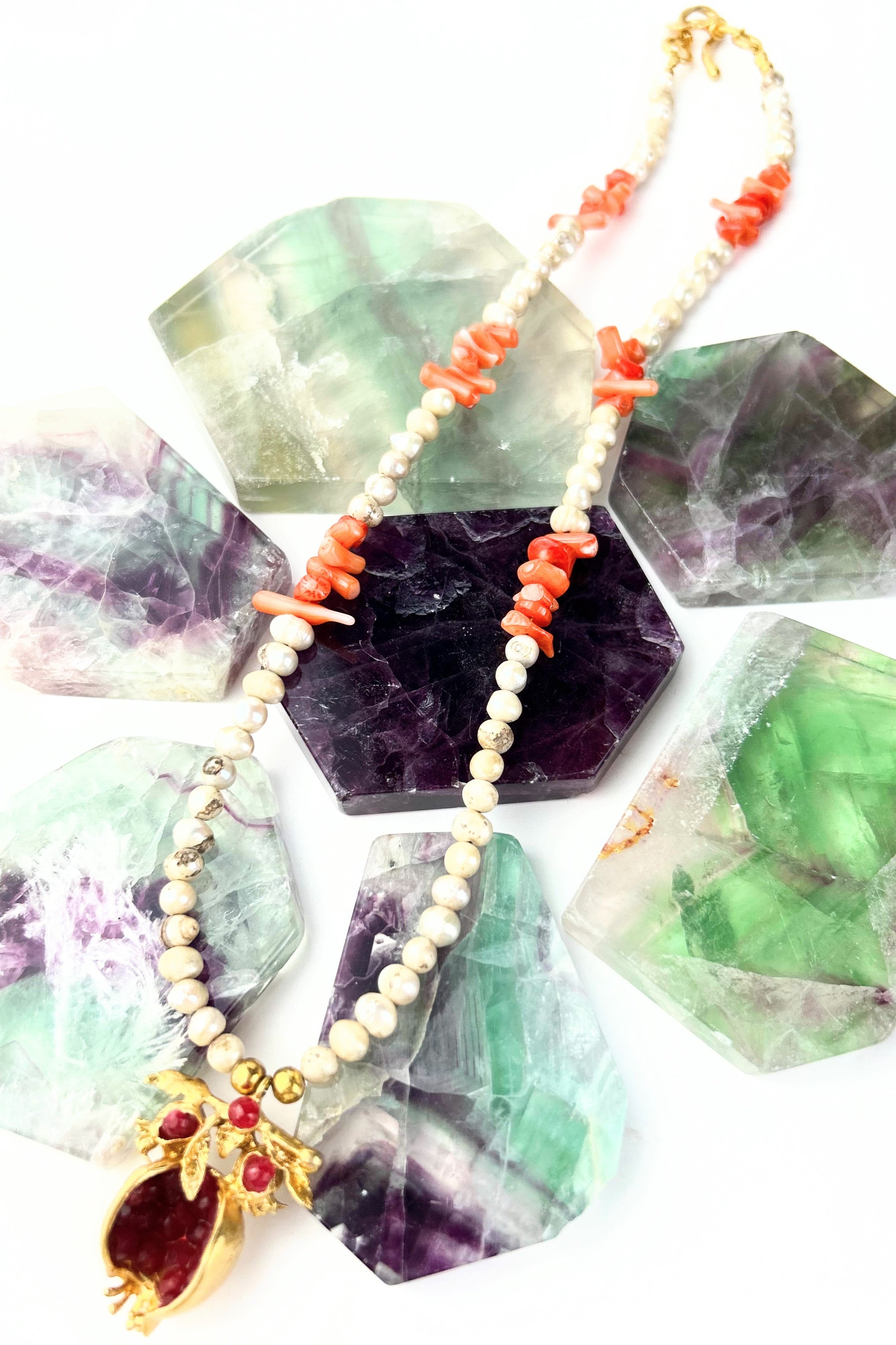 Pomegranate Necklace
