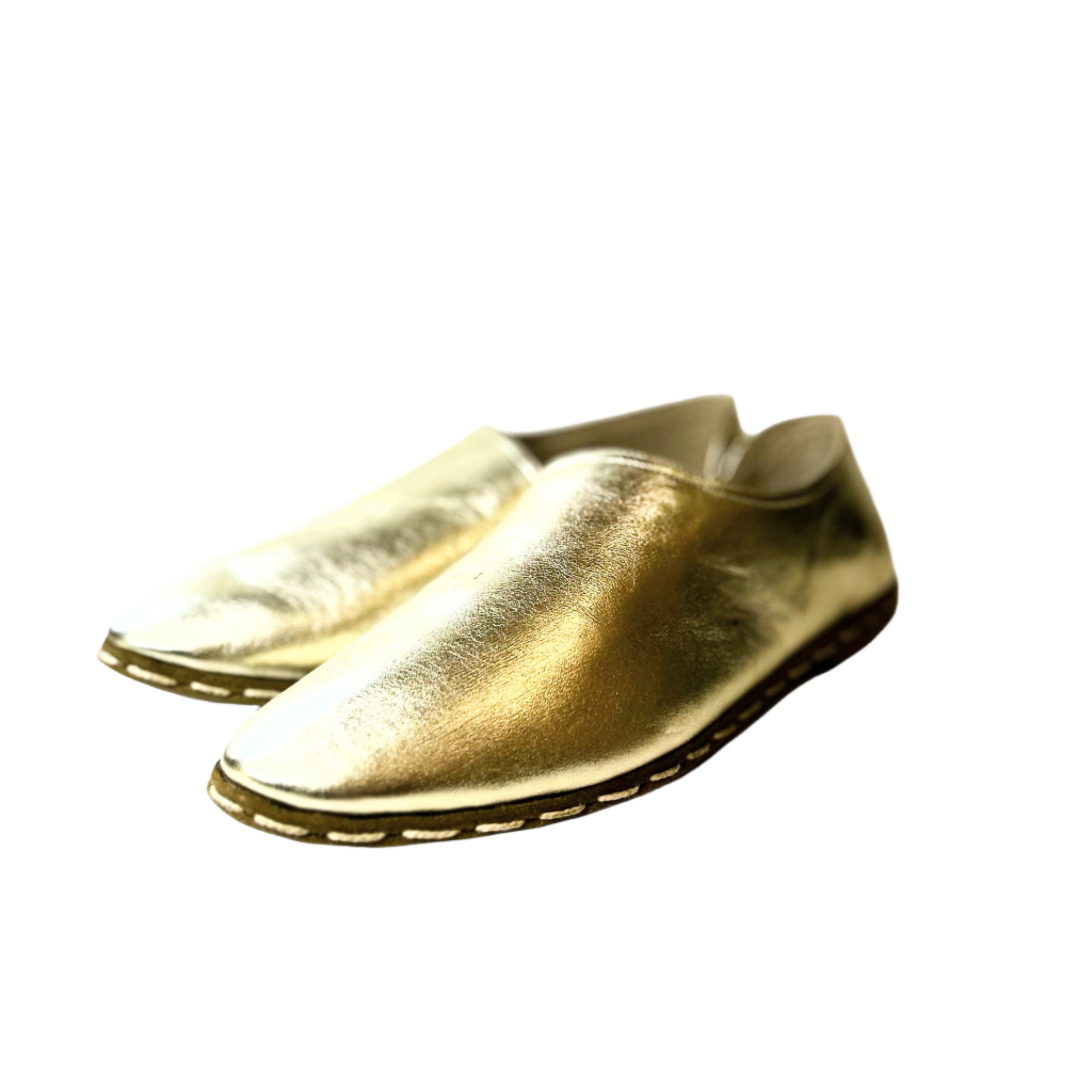 Antalya Loafers in Gold