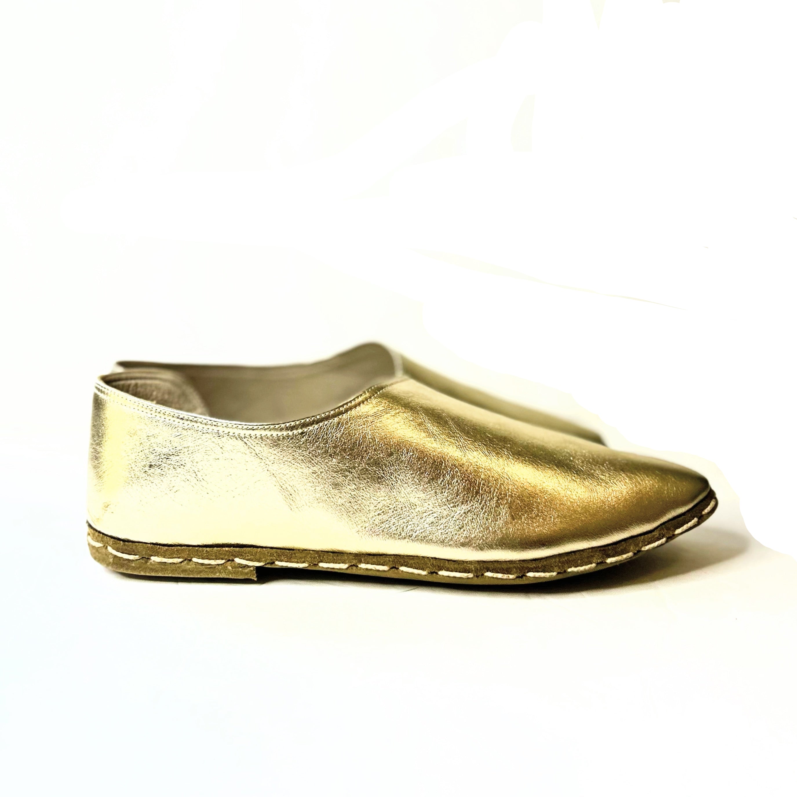 Antalya Loafers in Gold