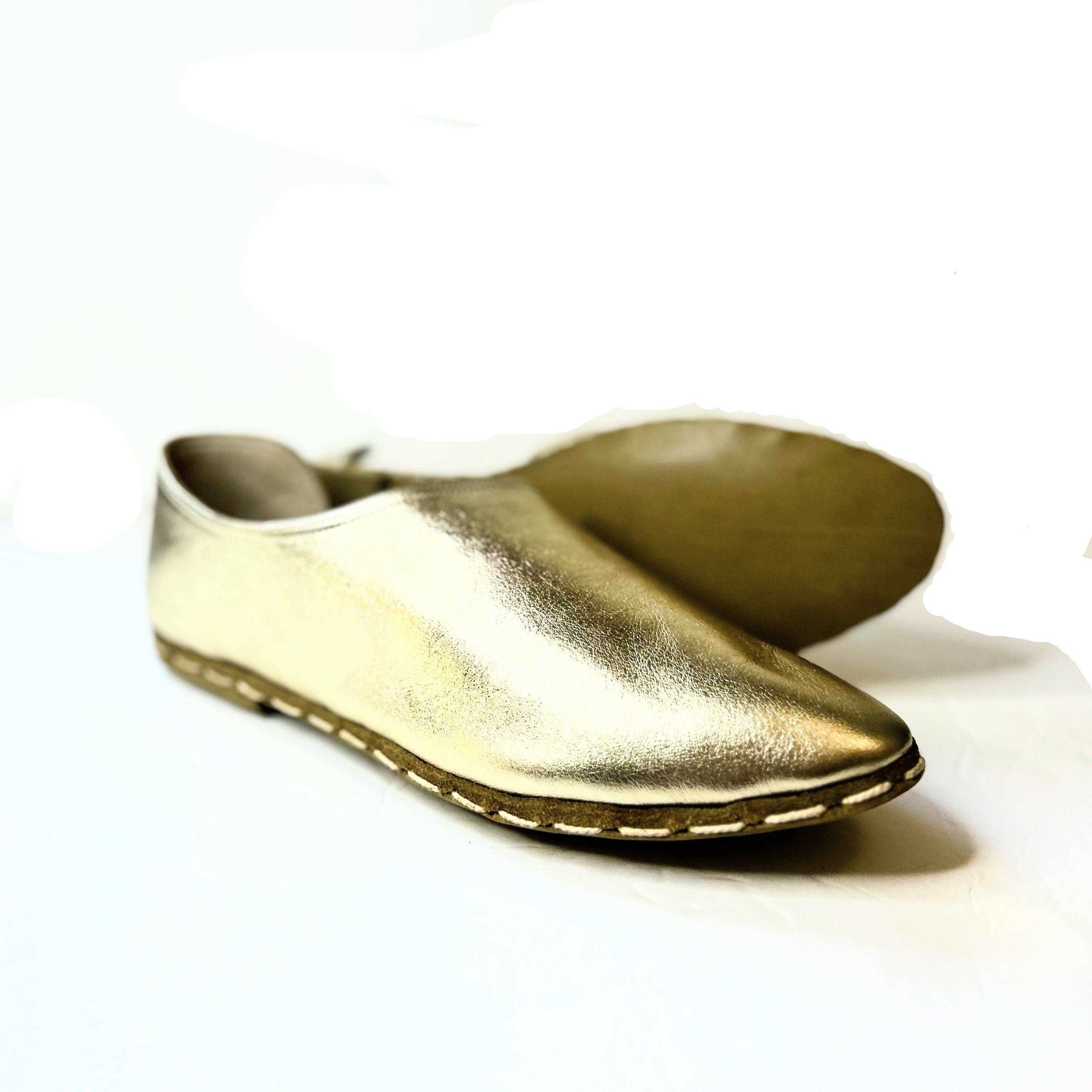 Antalya Loafers in Gold