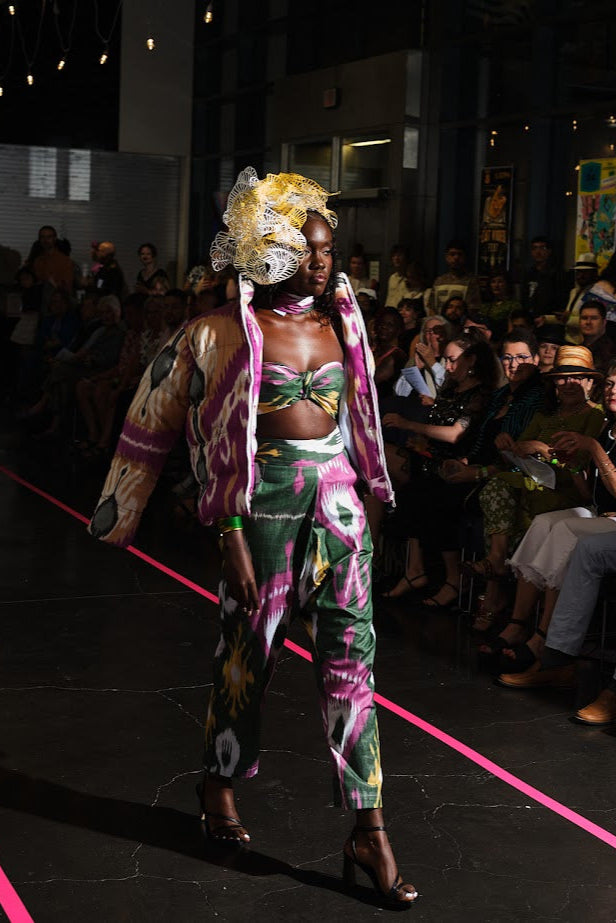 Cybele Puffy Coat Purple