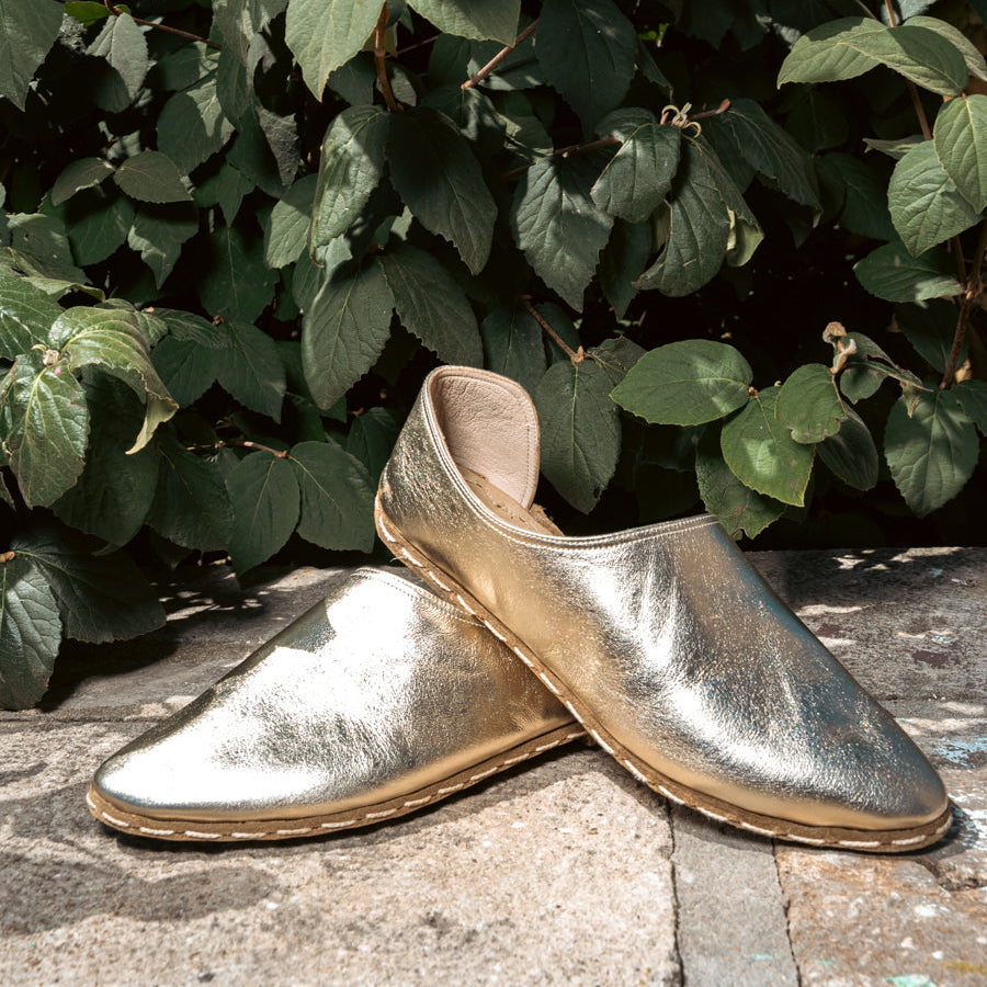 Antalya Loafers in Gold