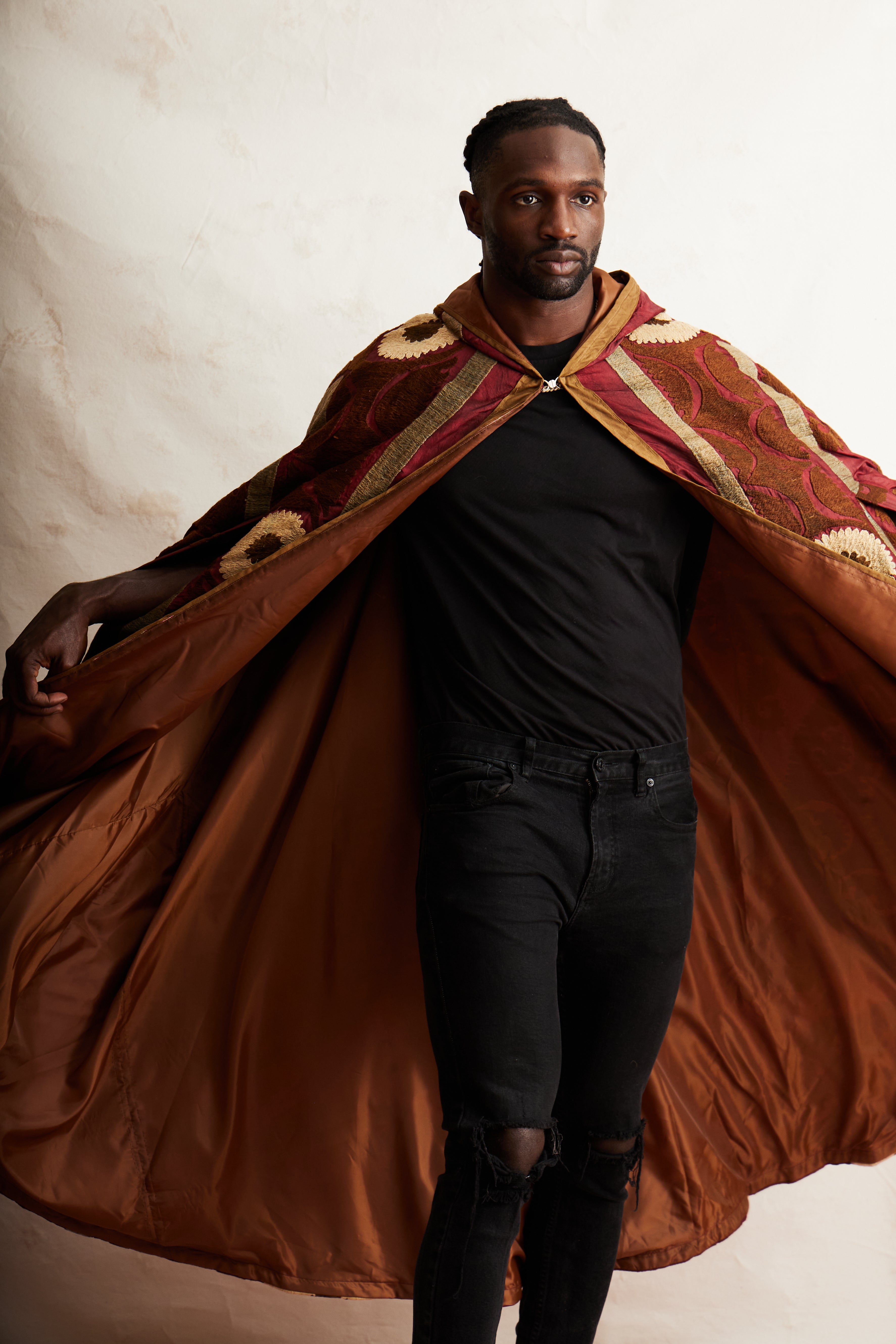 Whirling Dervish Cape Burgundy