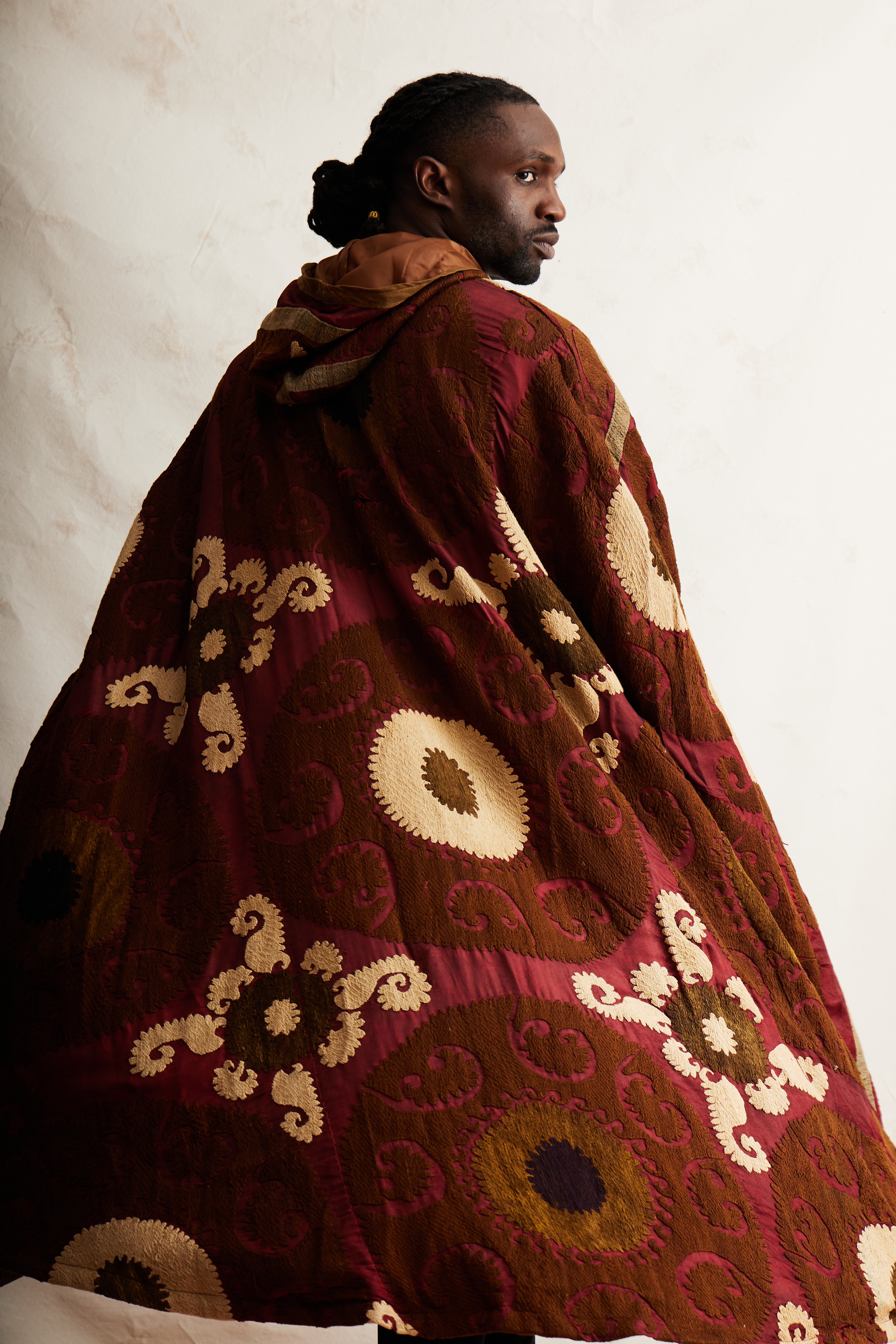 Whirling Dervish Cape Burgundy