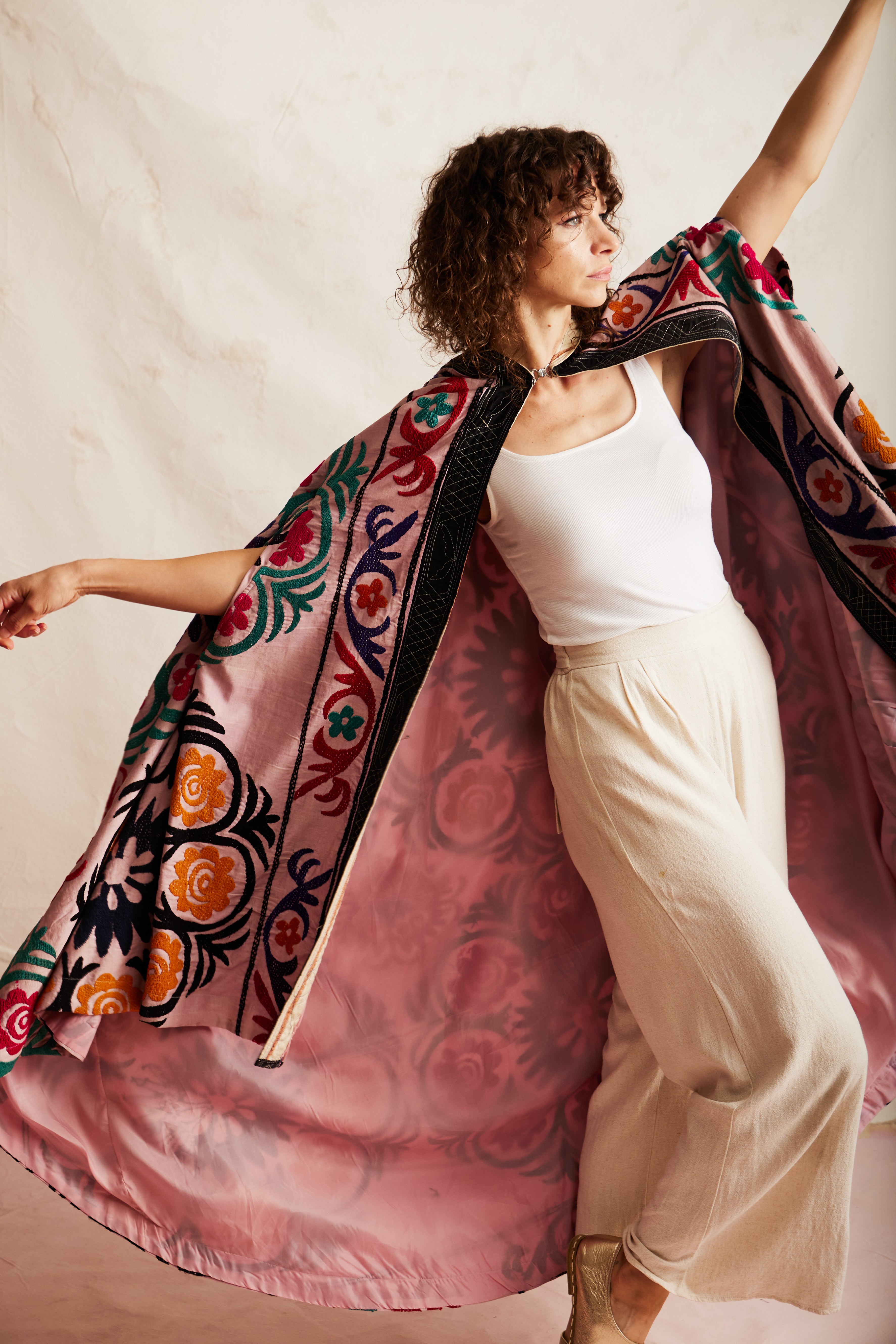 Whirling Dervish Cape Pink