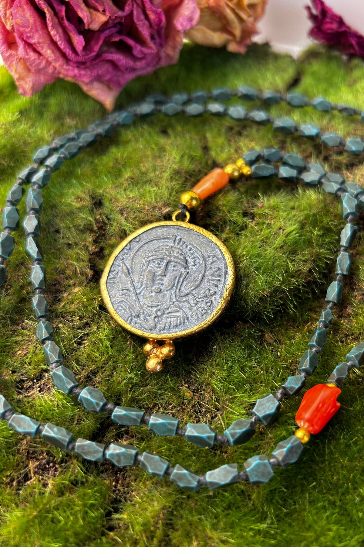Justinian Coin Necklace