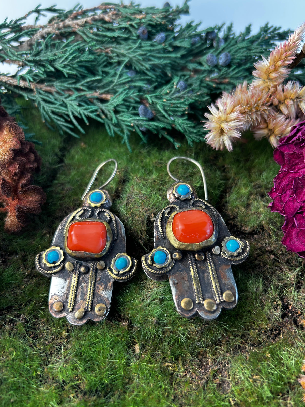 Hand of Fatima Earrings
