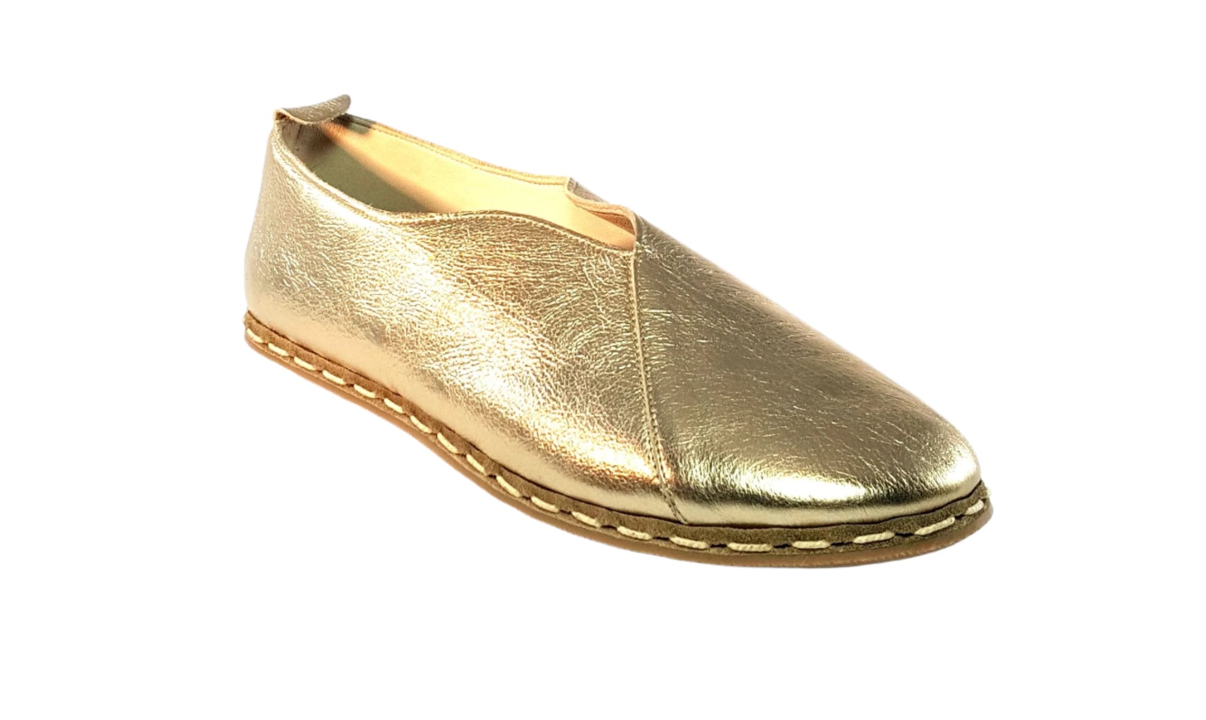 Lu Loafers in Gold