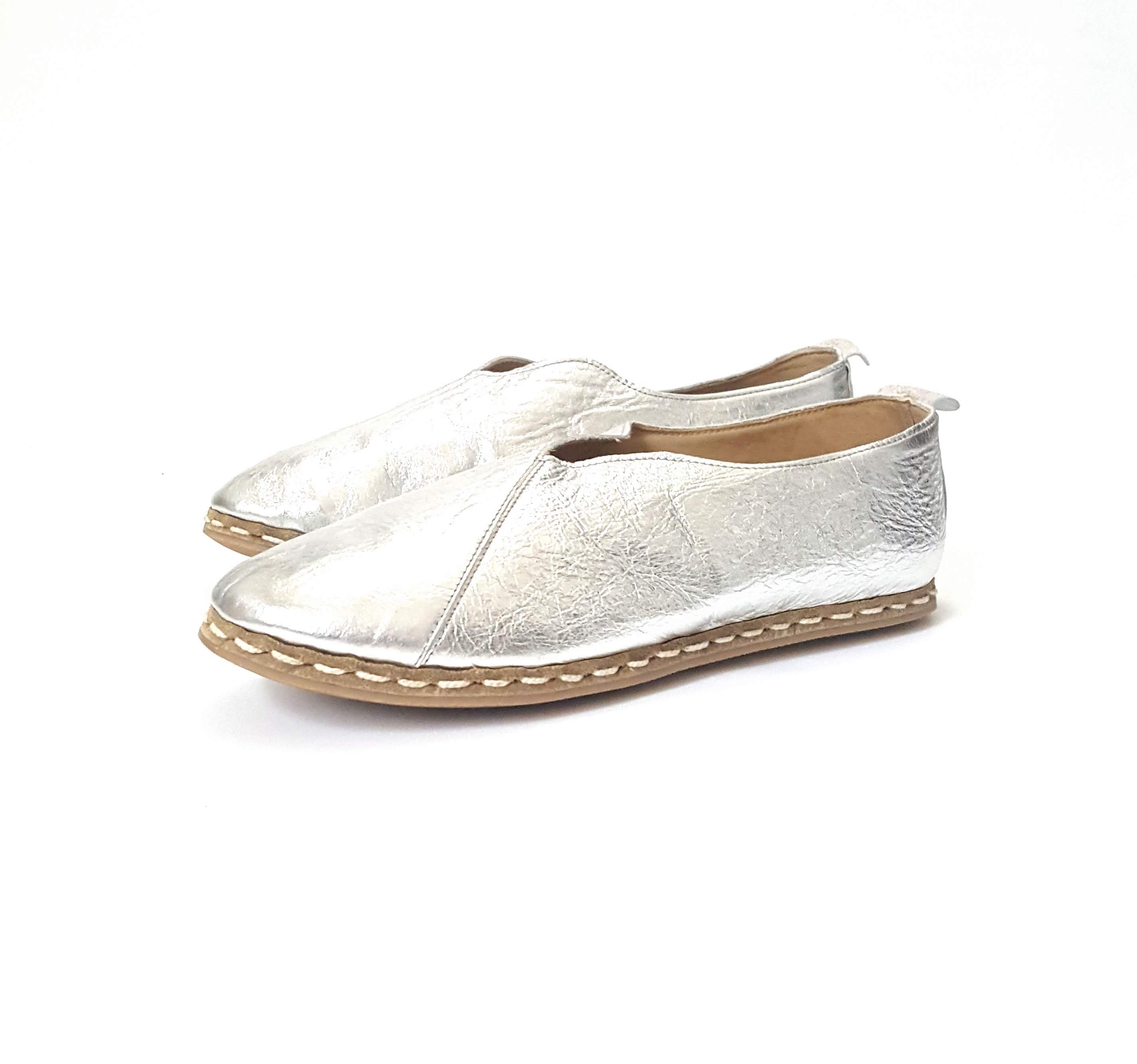 Lu Loafers in Silver