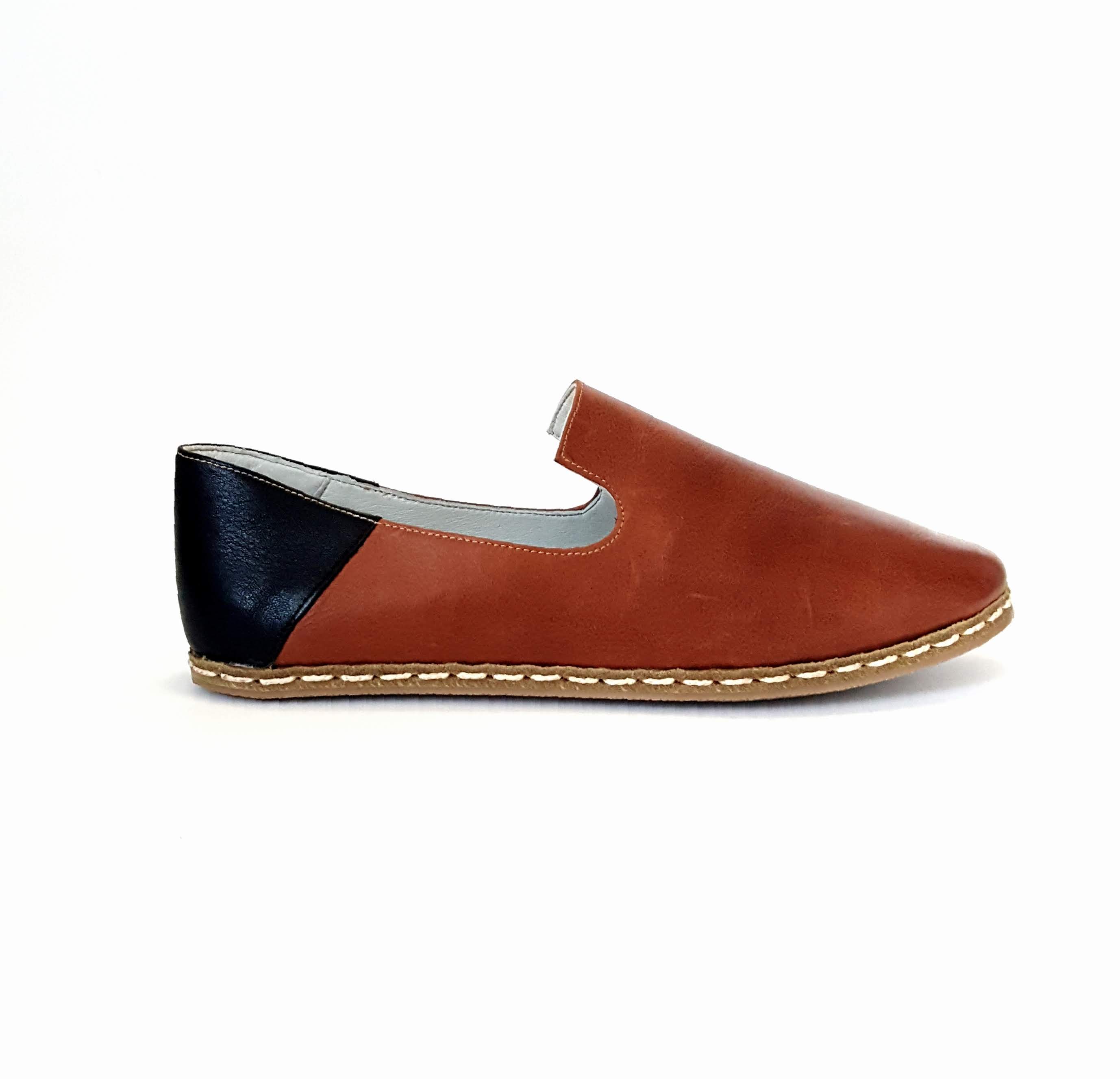 Deniz Loafers in Coconut & Black