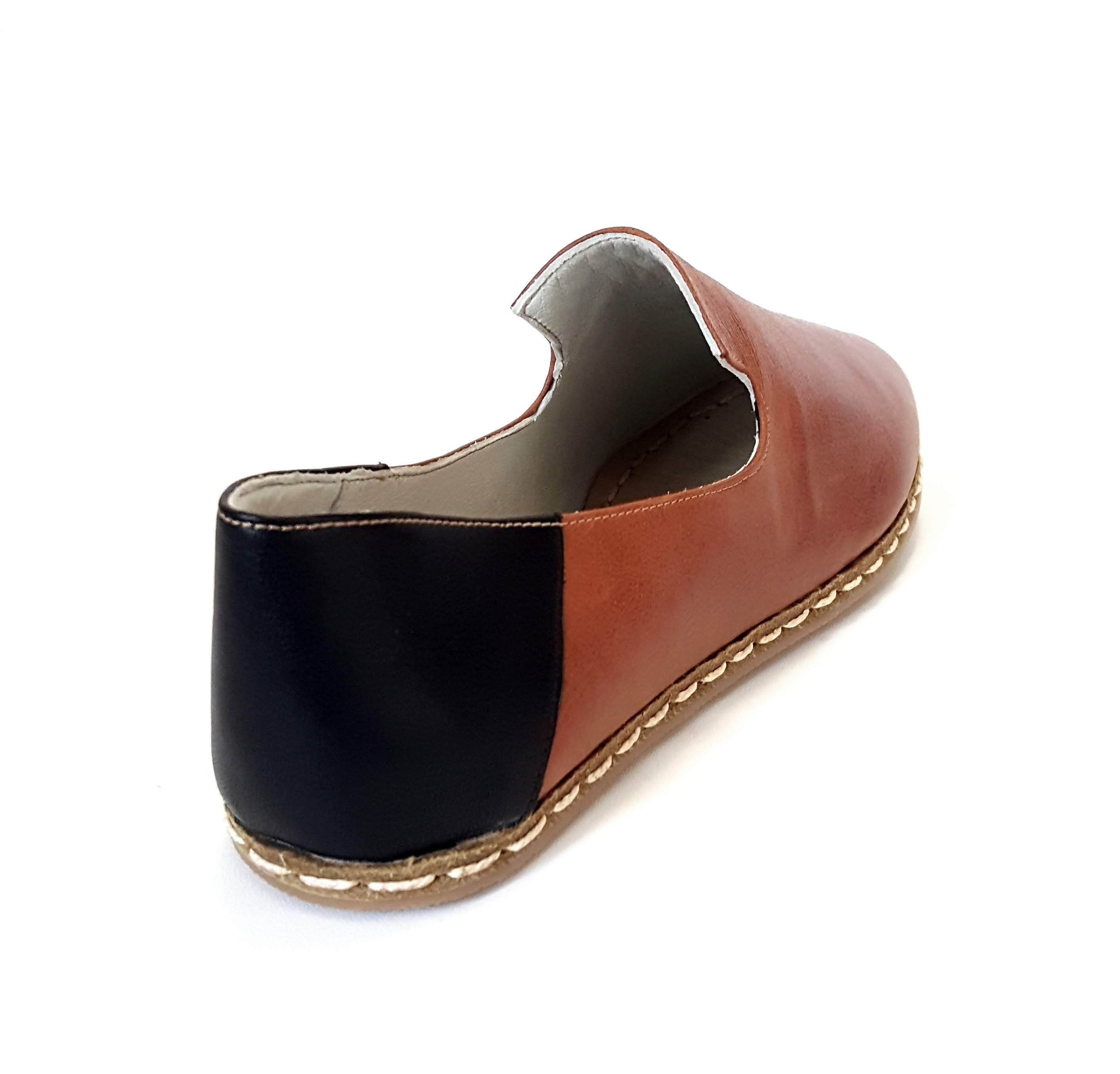 Deniz Loafers in Coconut & Black