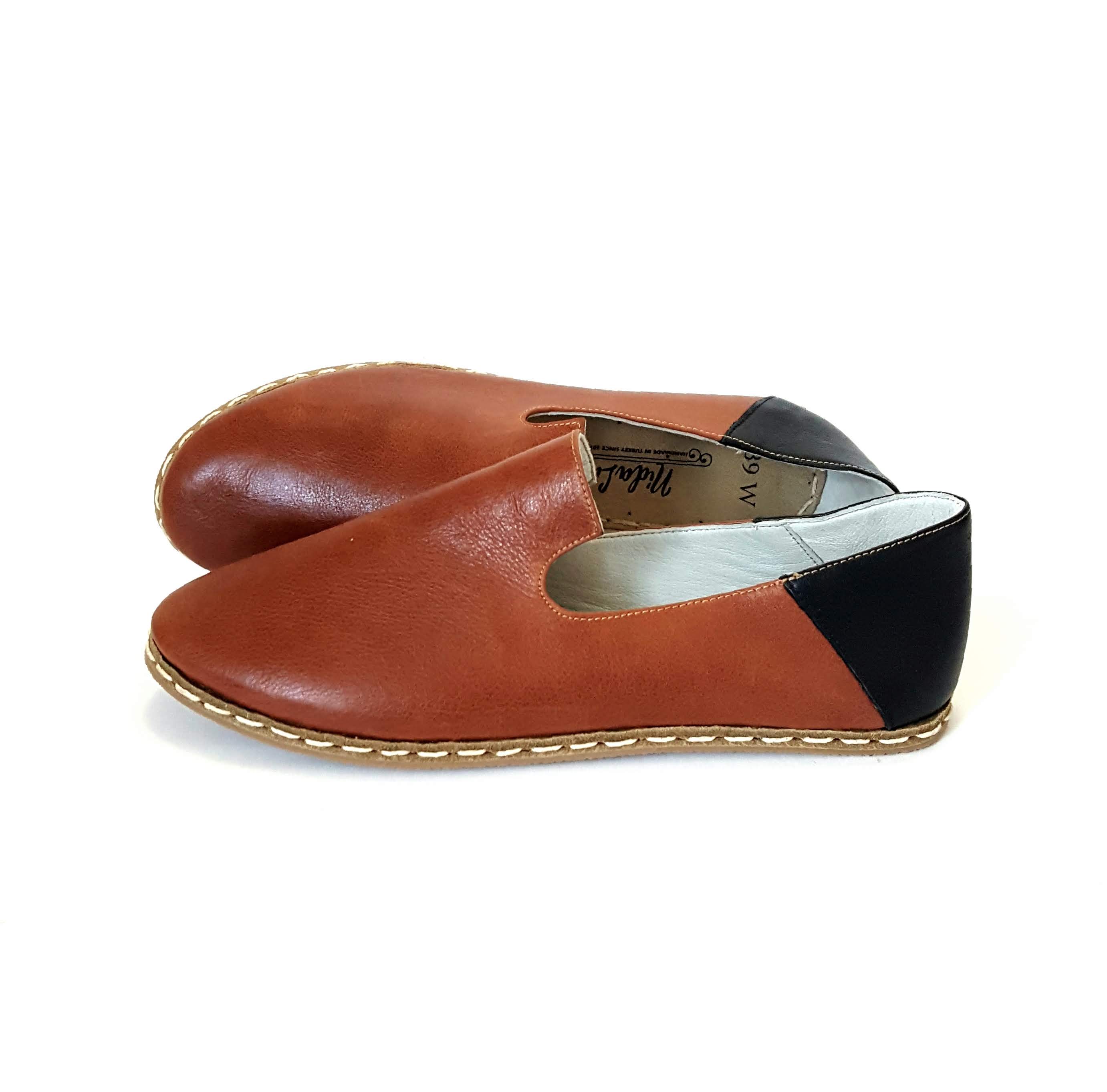 Deniz Loafers in Coconut & Black