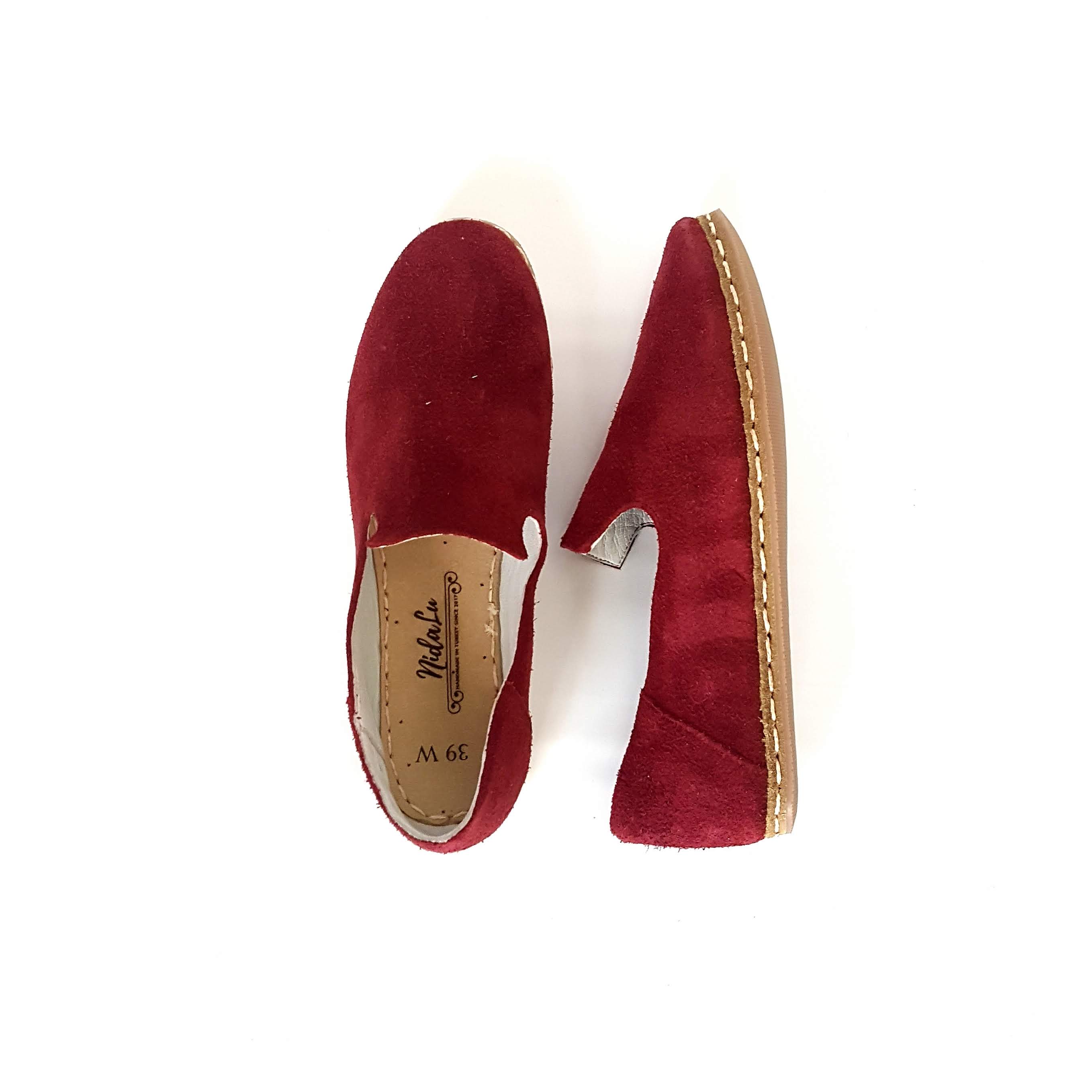 Deniz Loafers in Bordeaux Suede