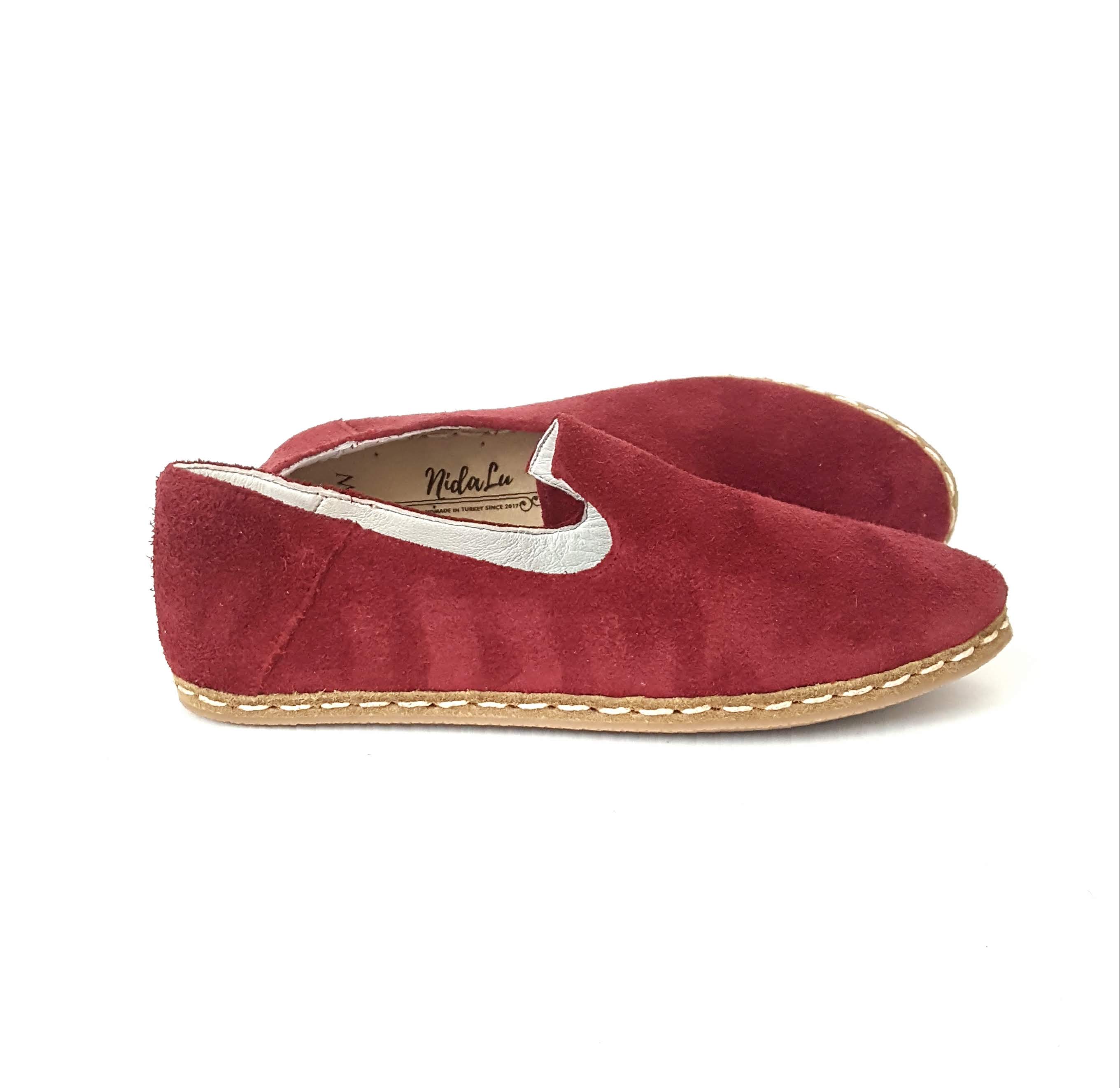 Deniz Loafers in Bordeaux Suede