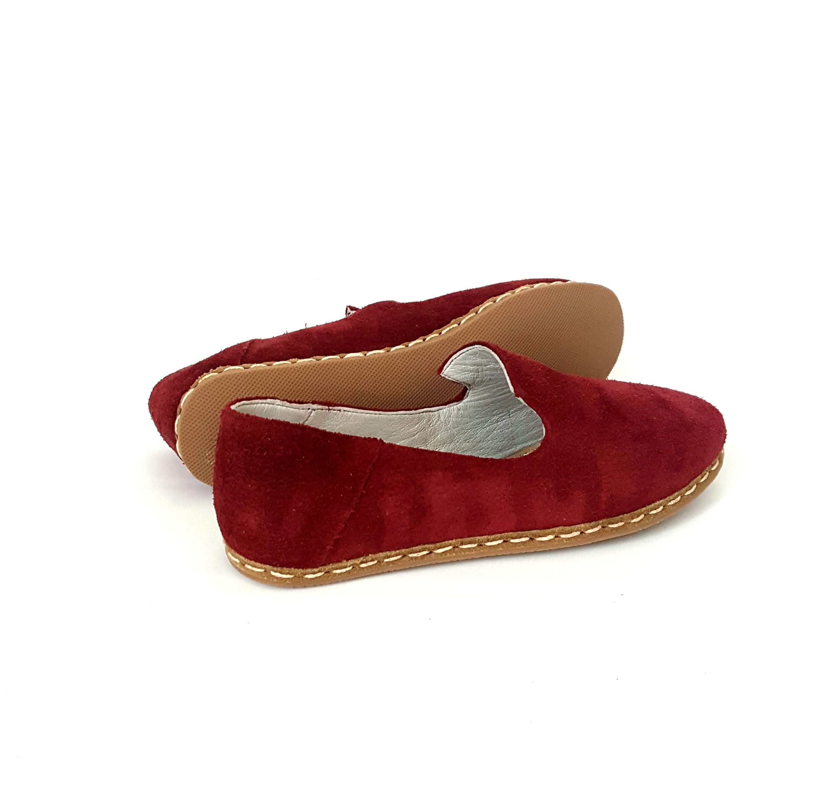 Deniz Loafers in Bordeaux Suede