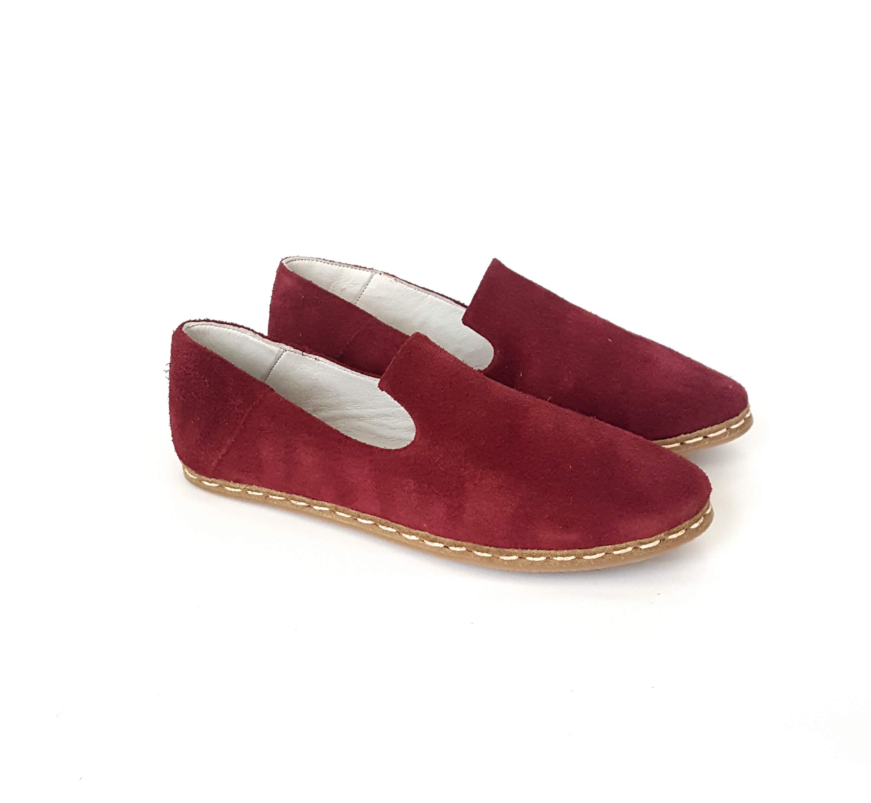 Deniz Loafers in Bordeaux Suede