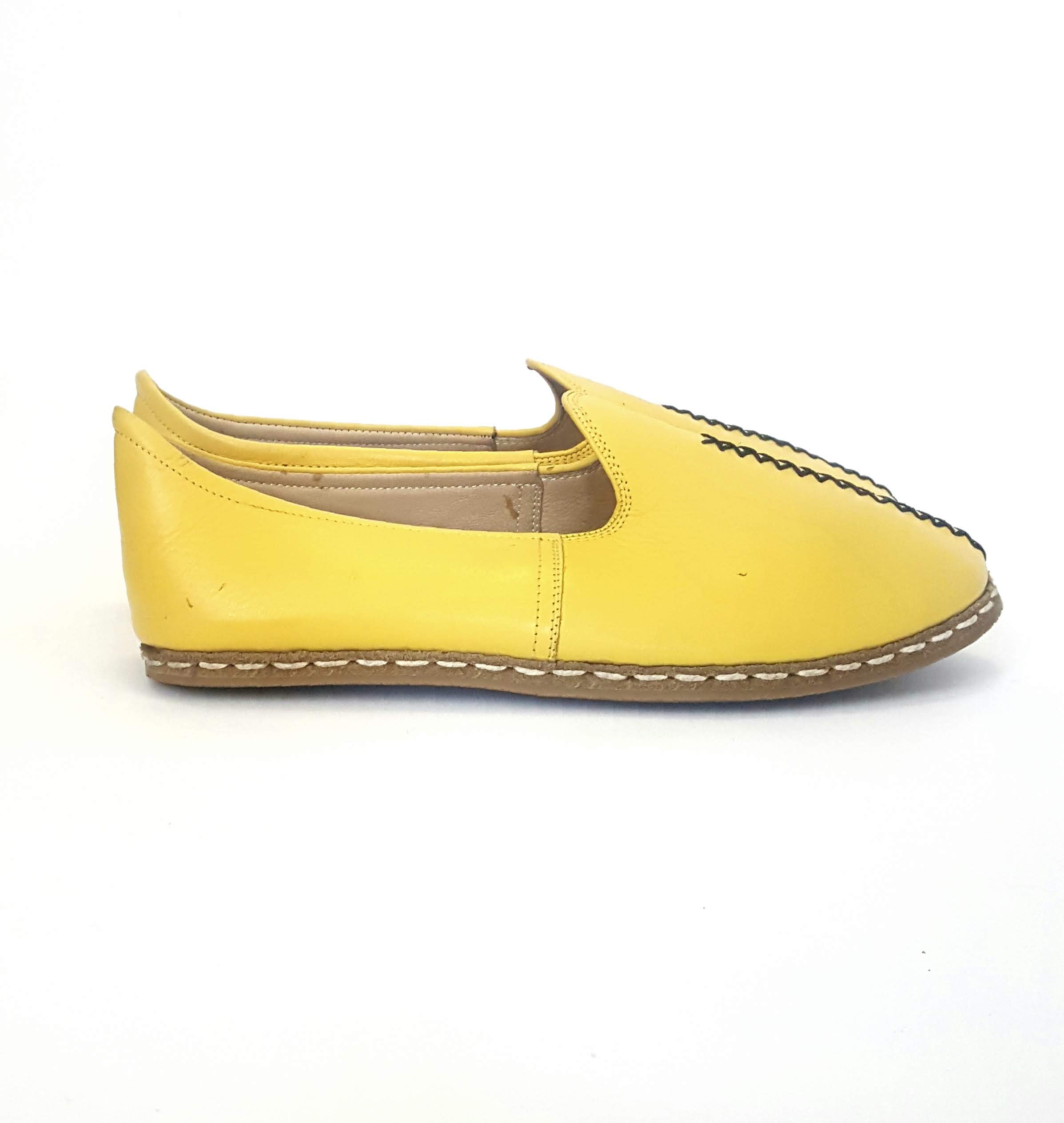 Derin Loafers in Mustard