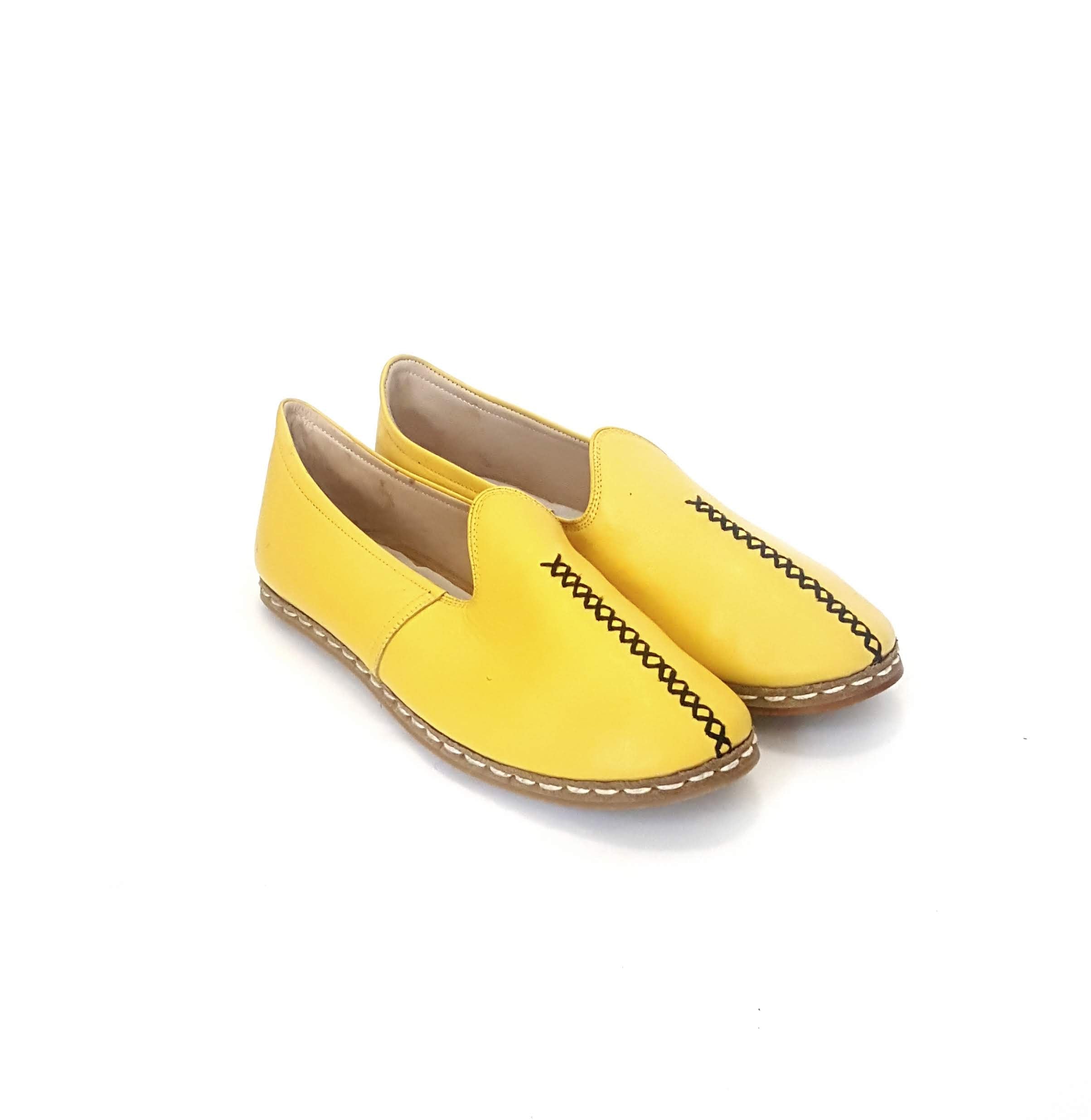 Derin Loafers in Mustard