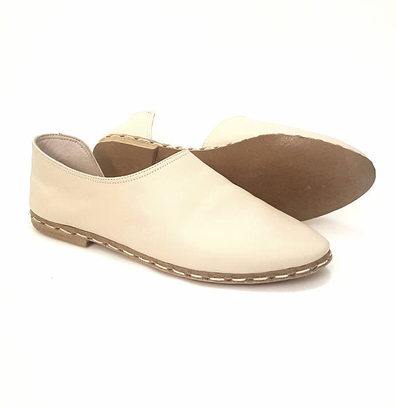 Antalya Loafers in Bone