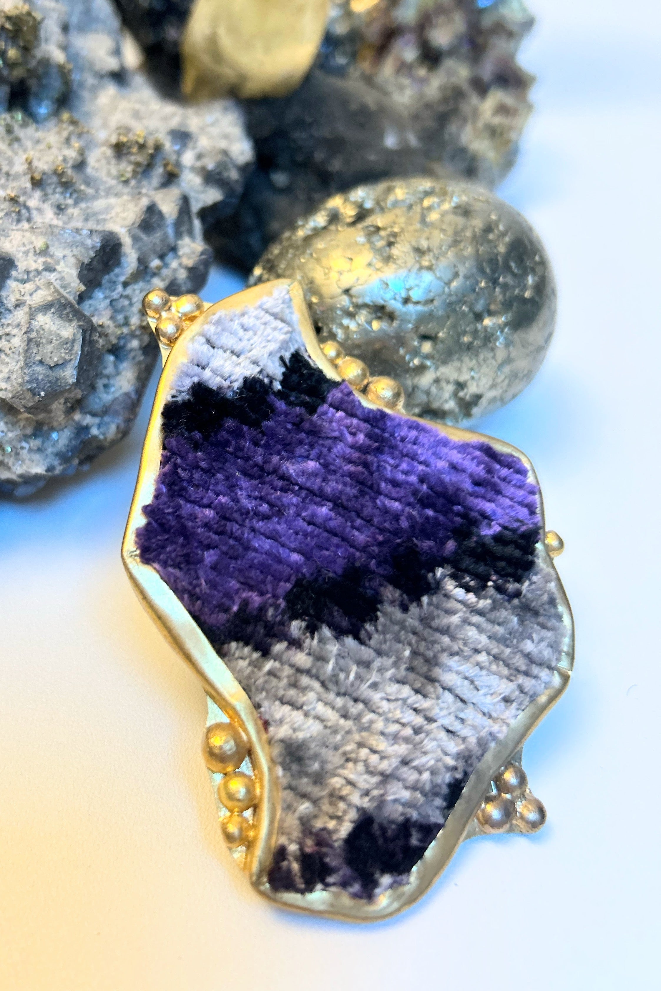Velvet Ikat Ring