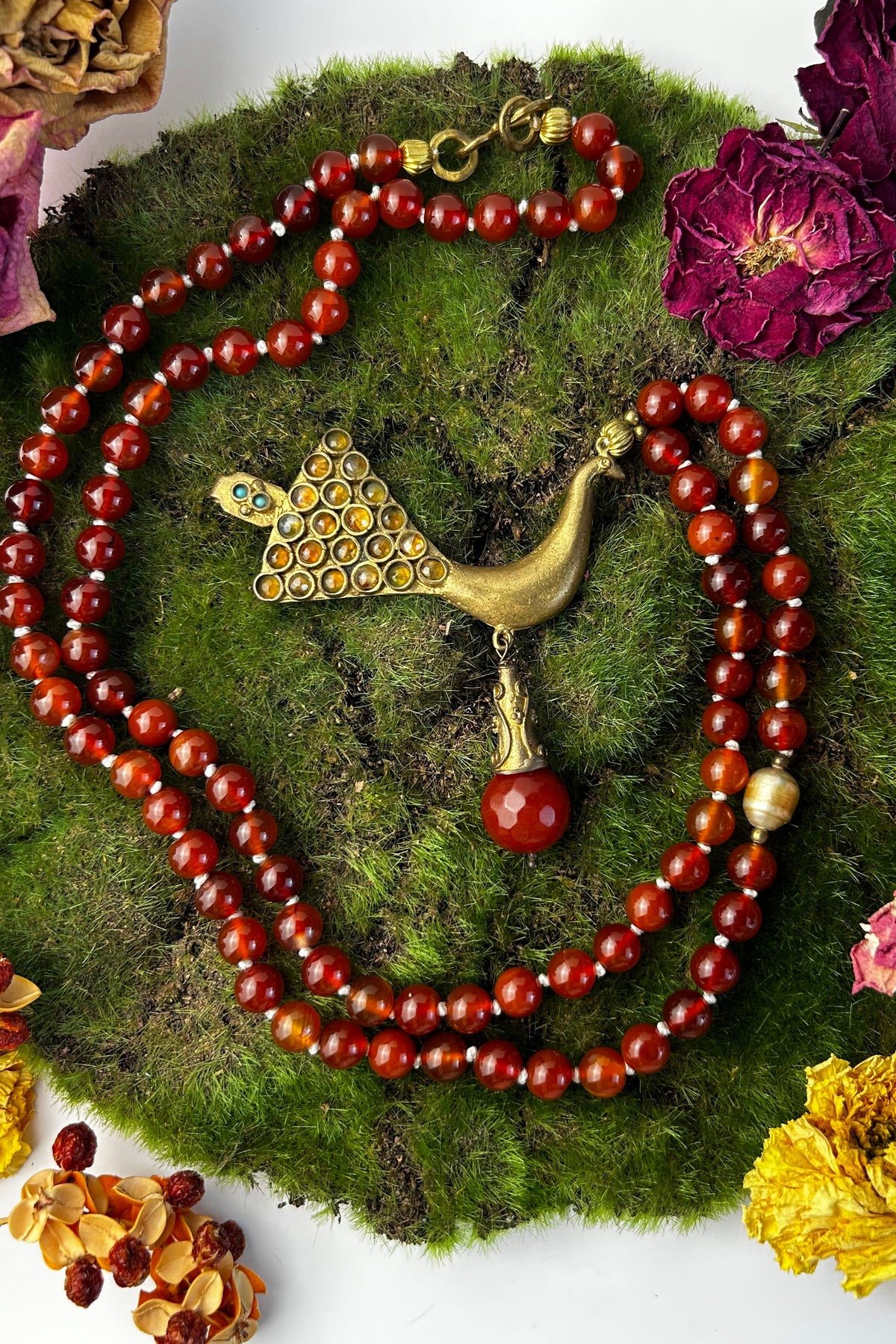 Peacock Neckalce