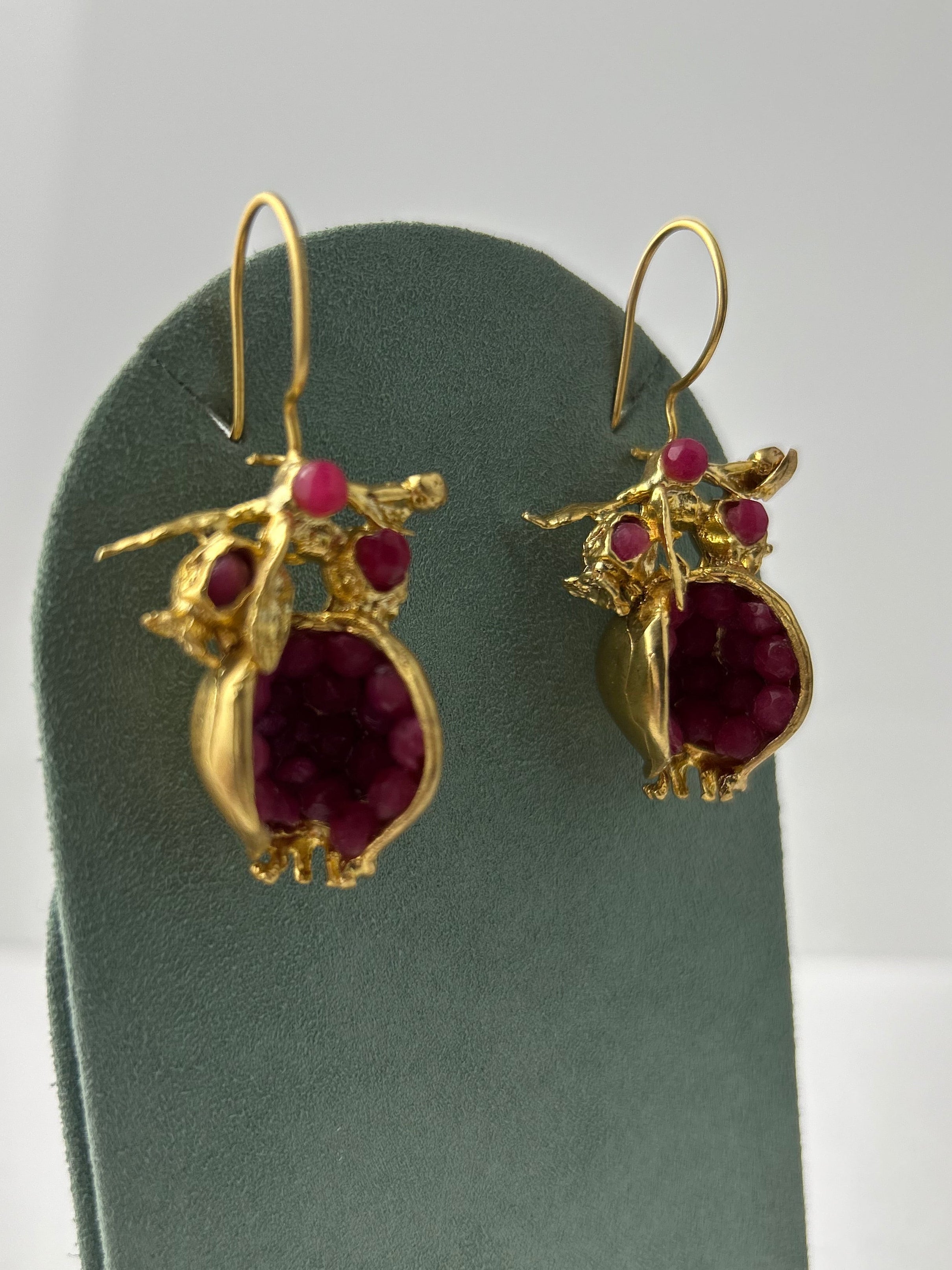 Pomegranate Earrings