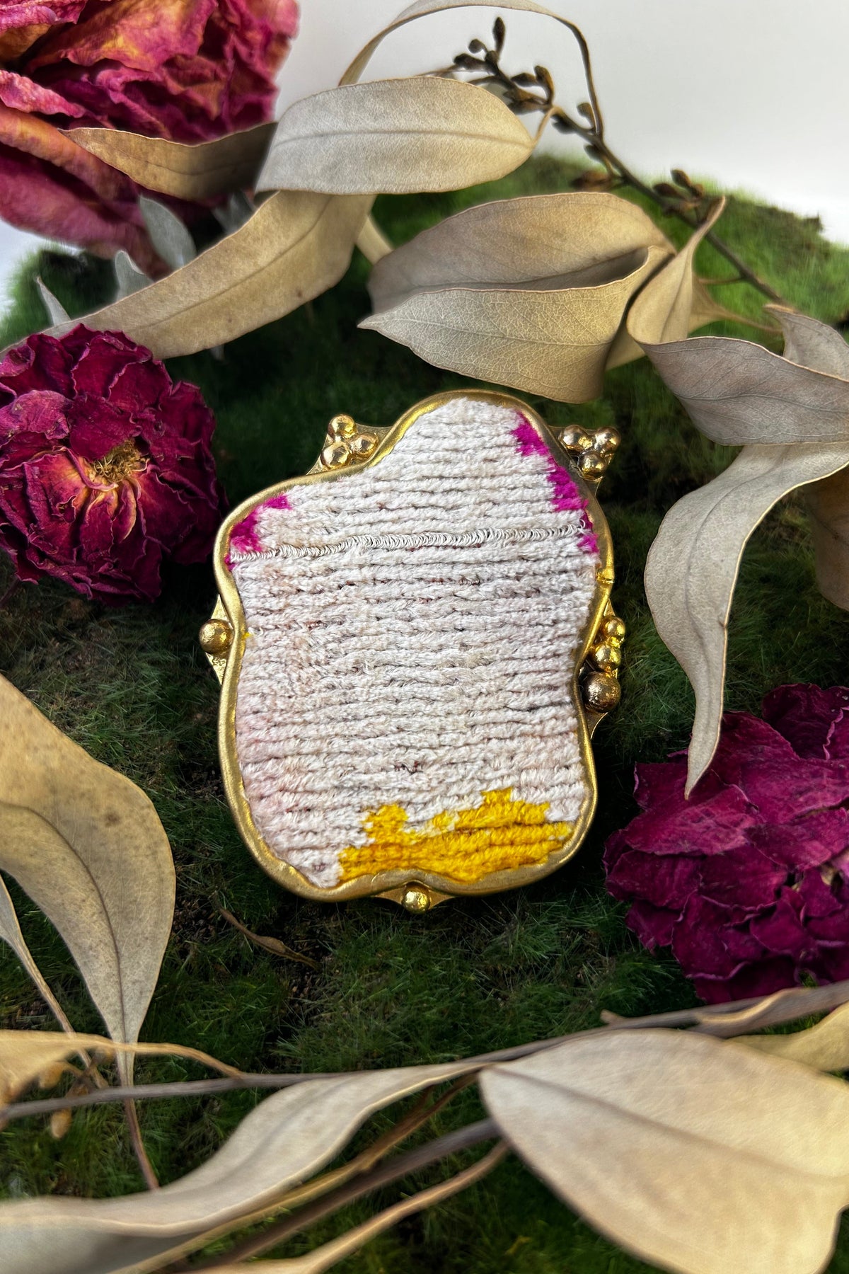 Velvet Ikat Ring