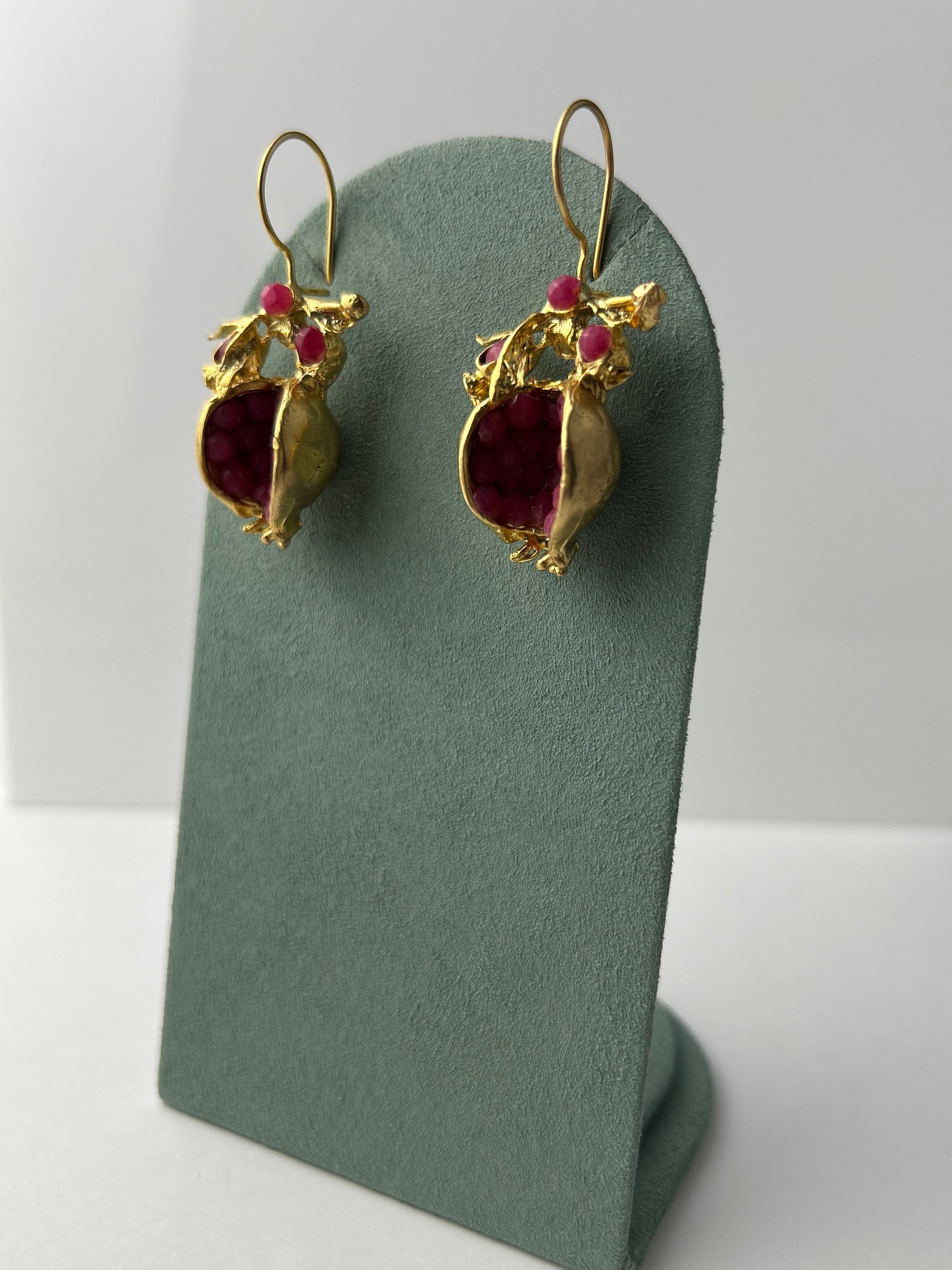 Pomegranate Earrings