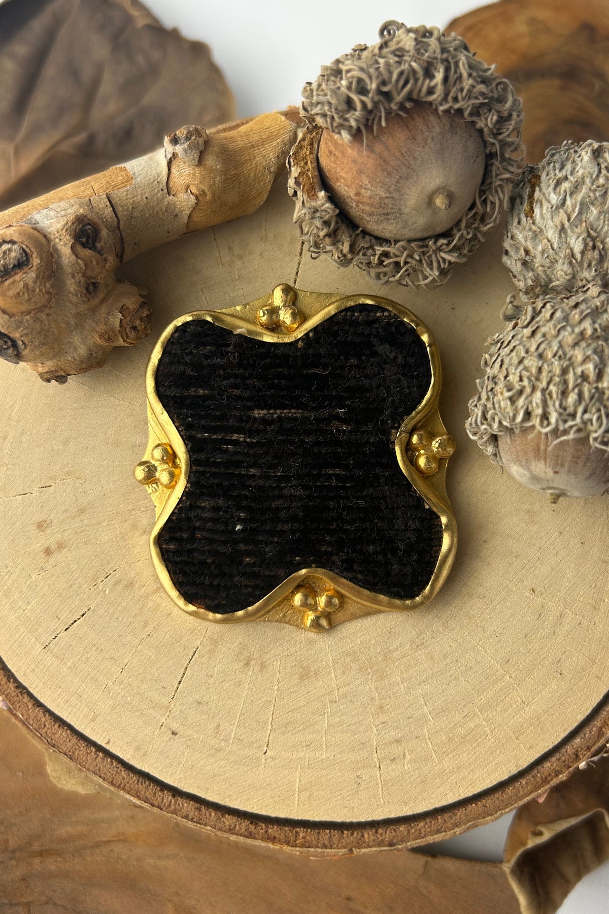 Textile Brooch