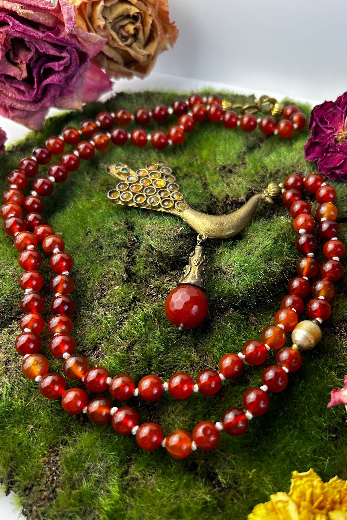 Peacock Neckalce