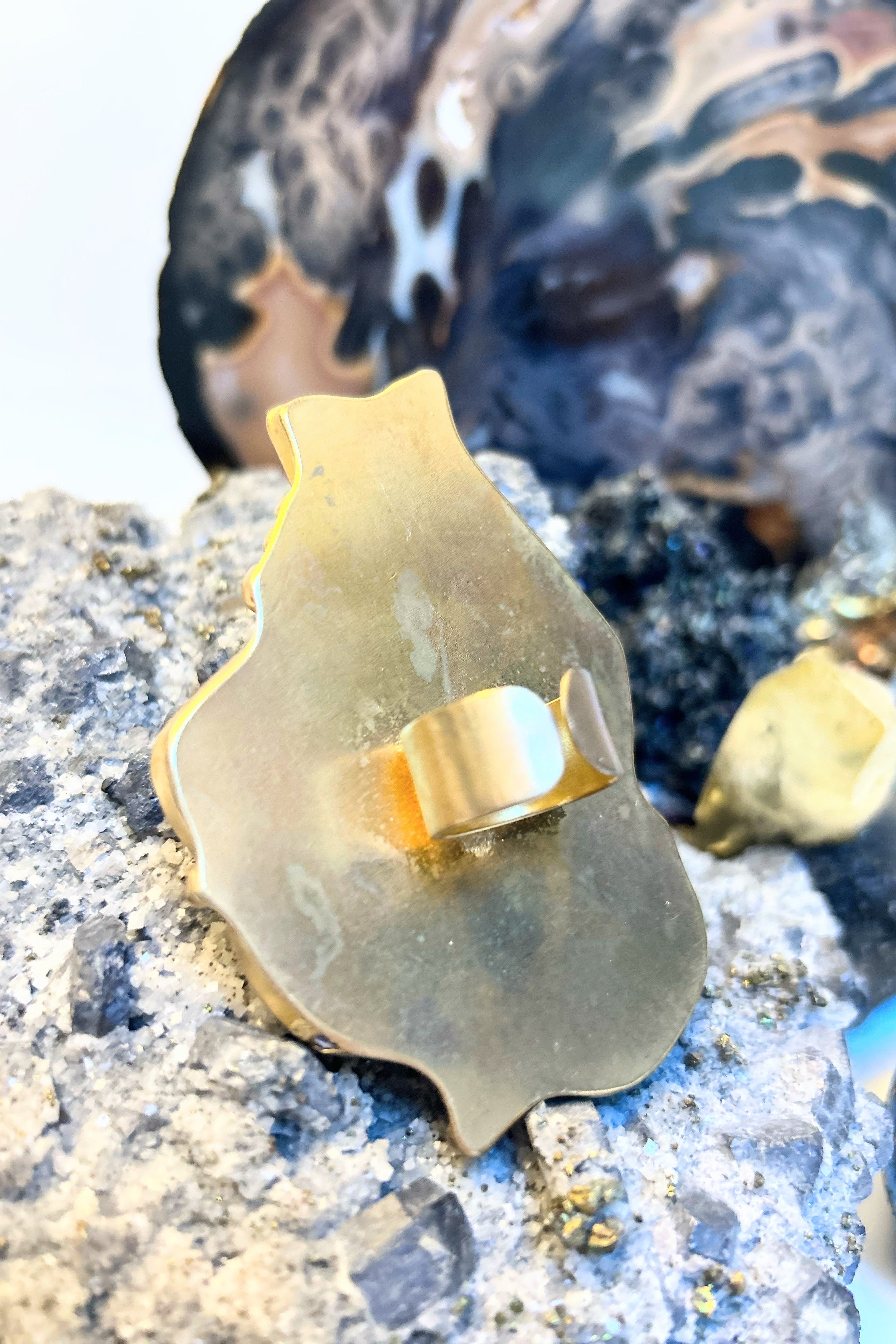 Velvet Ikat Ring