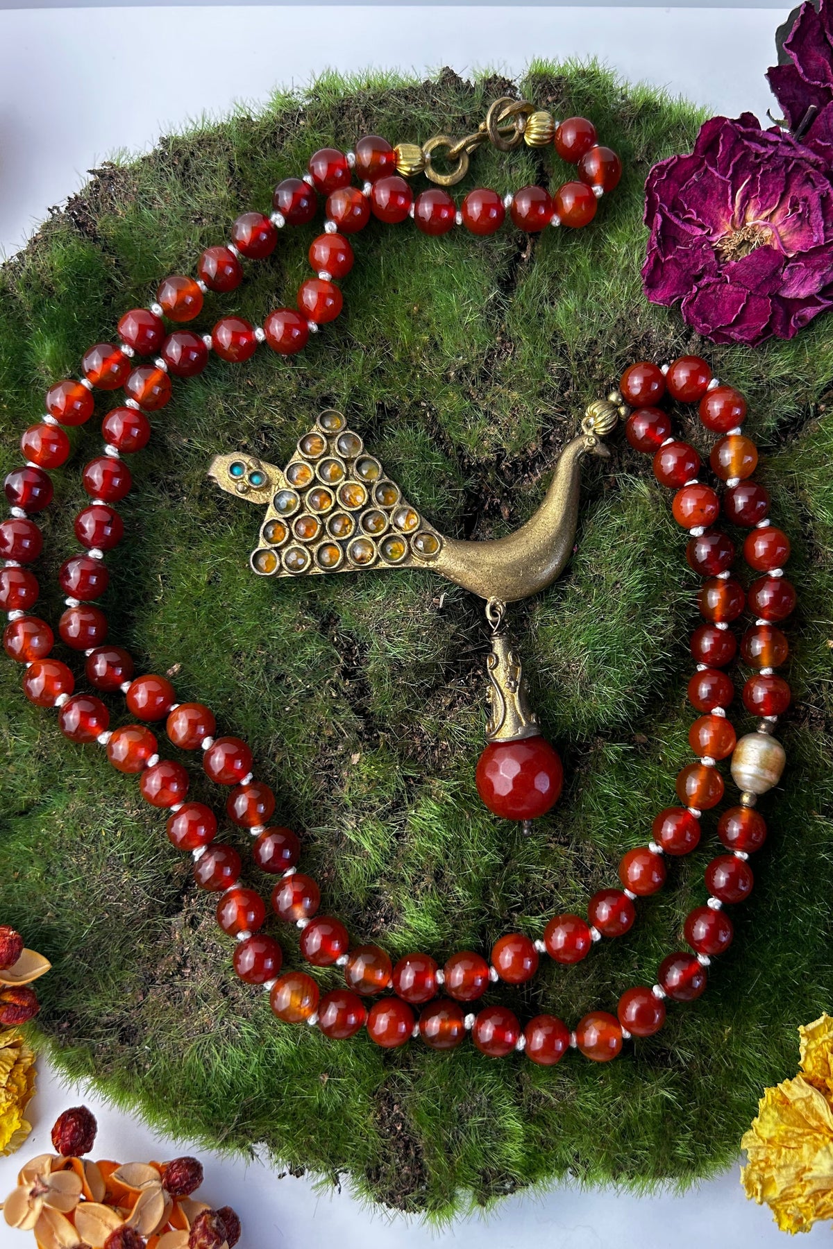 Peacock Neckalce