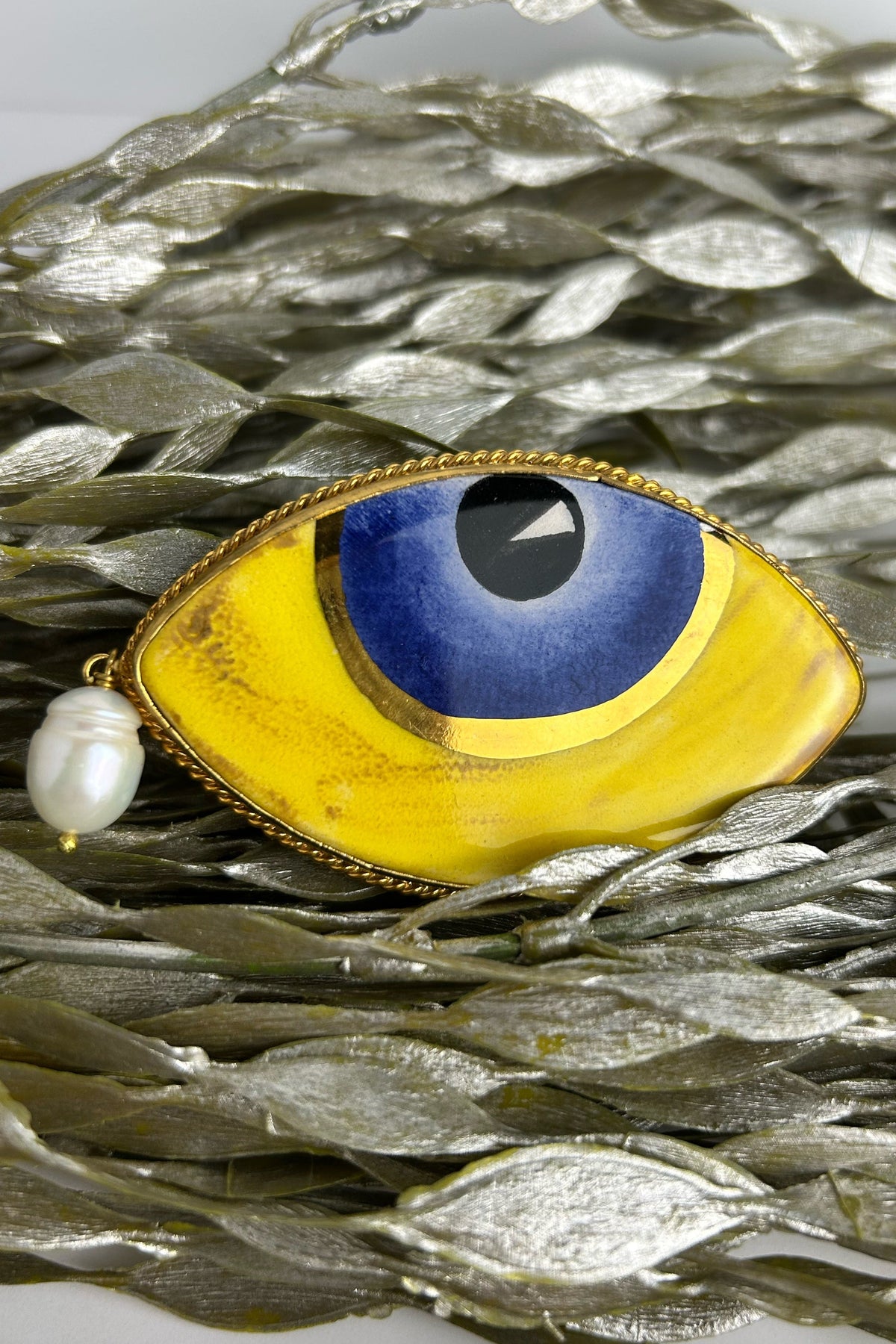 Evil Eye Brooch