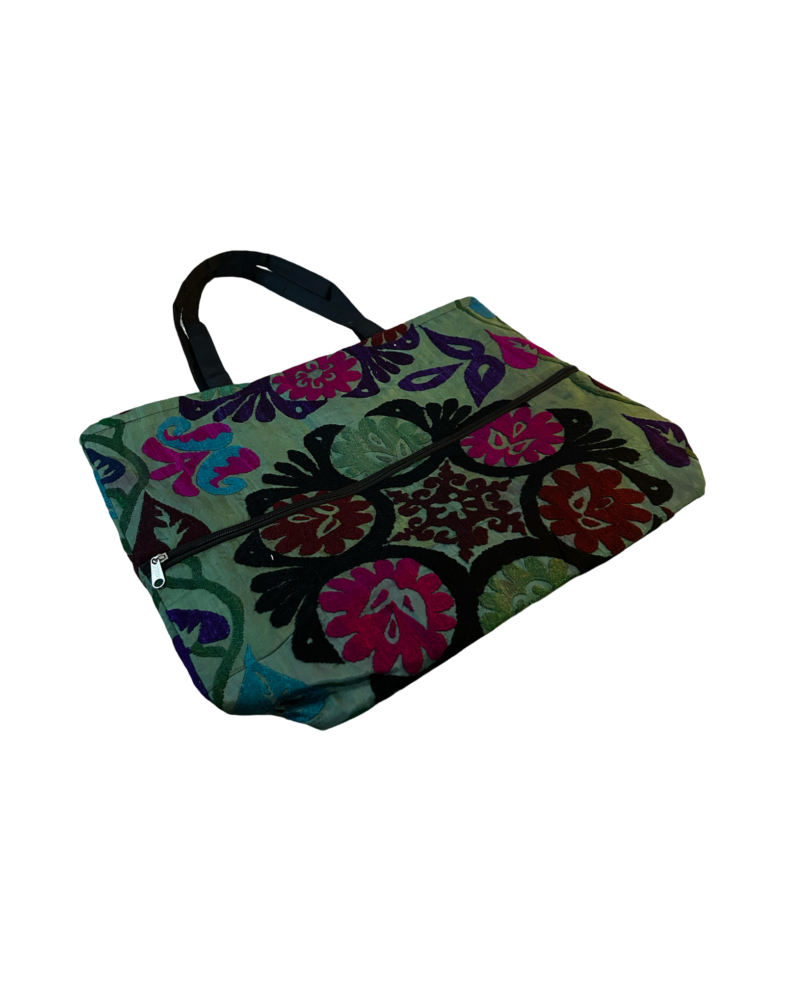 Suzani Turquoise Tote