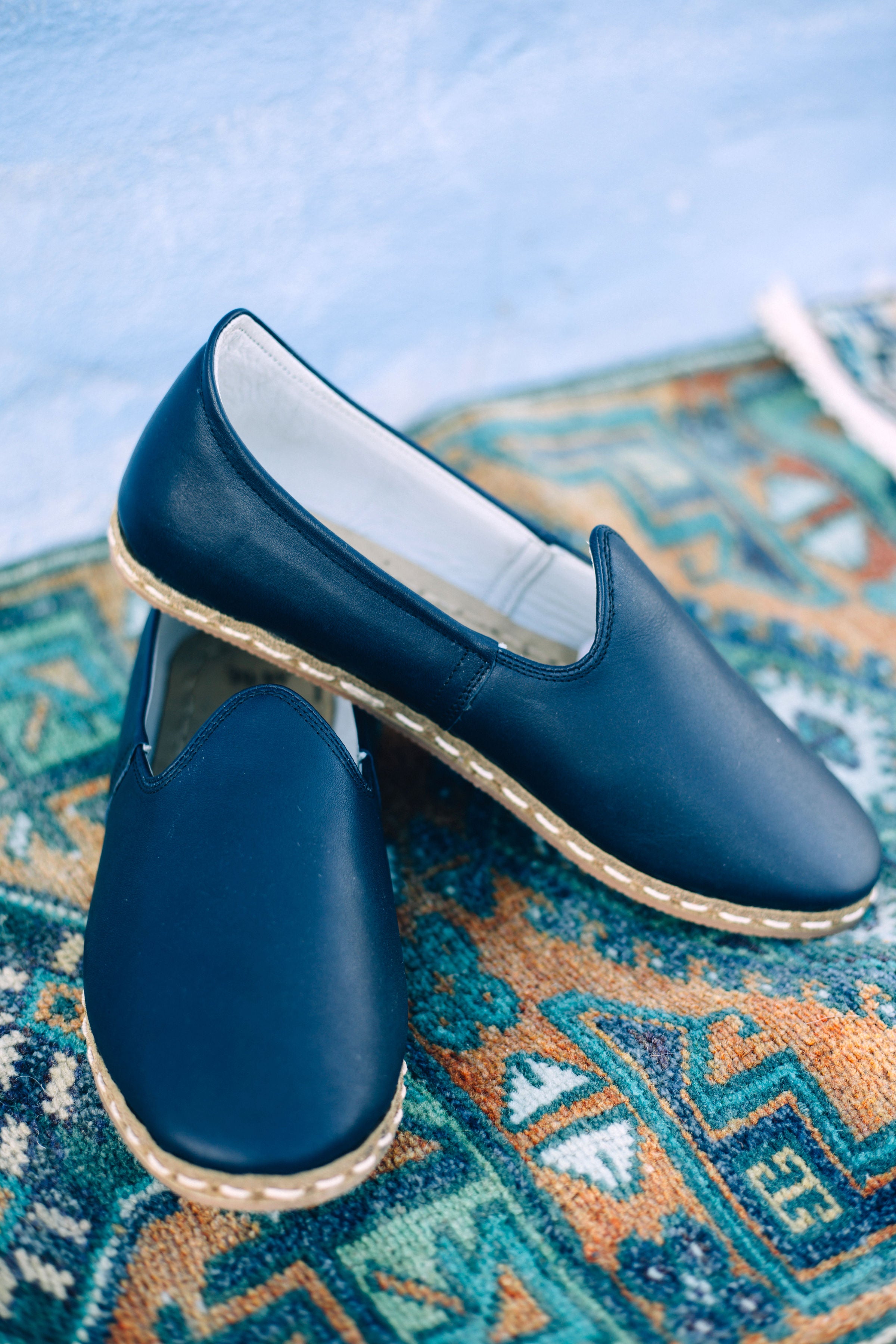 Emir Loafers in Navy