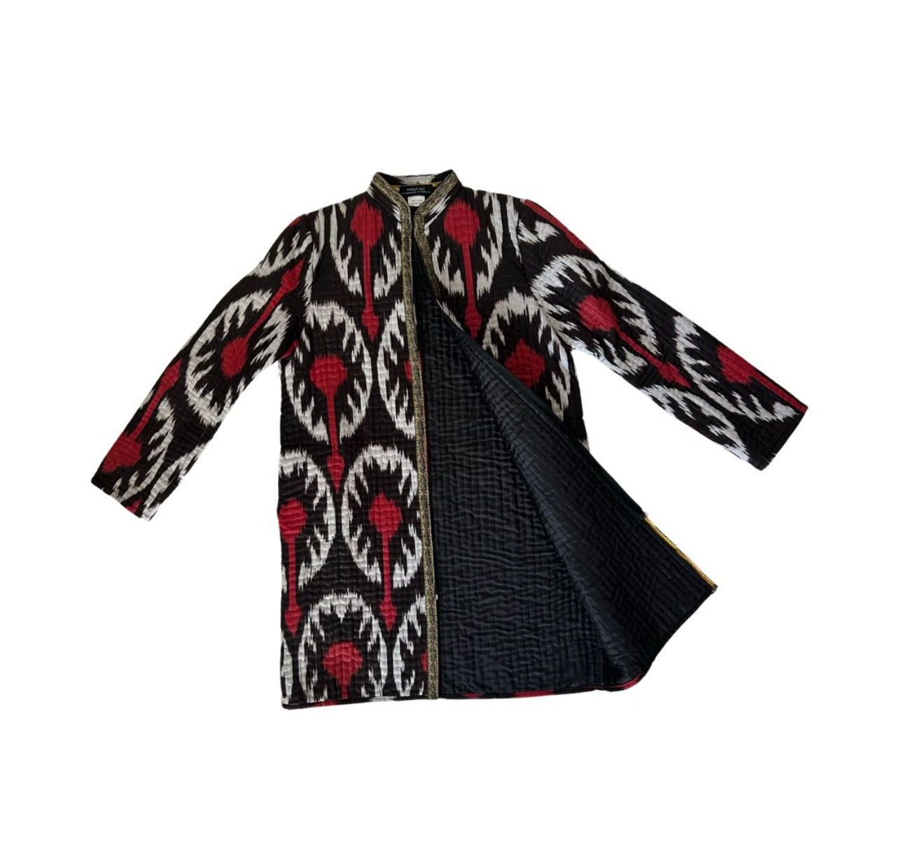 Quilted Ikat Jacket