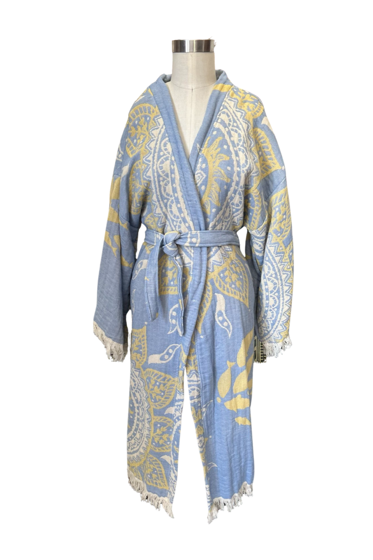 Sunburst Robe in Light Blue