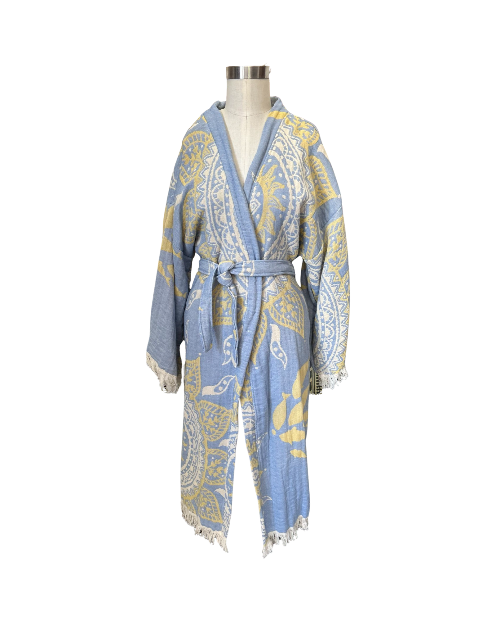 Sunburst Robe in Light Blue